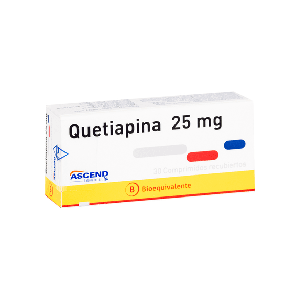 QUETIAPINA 25mg Comp. x 30
