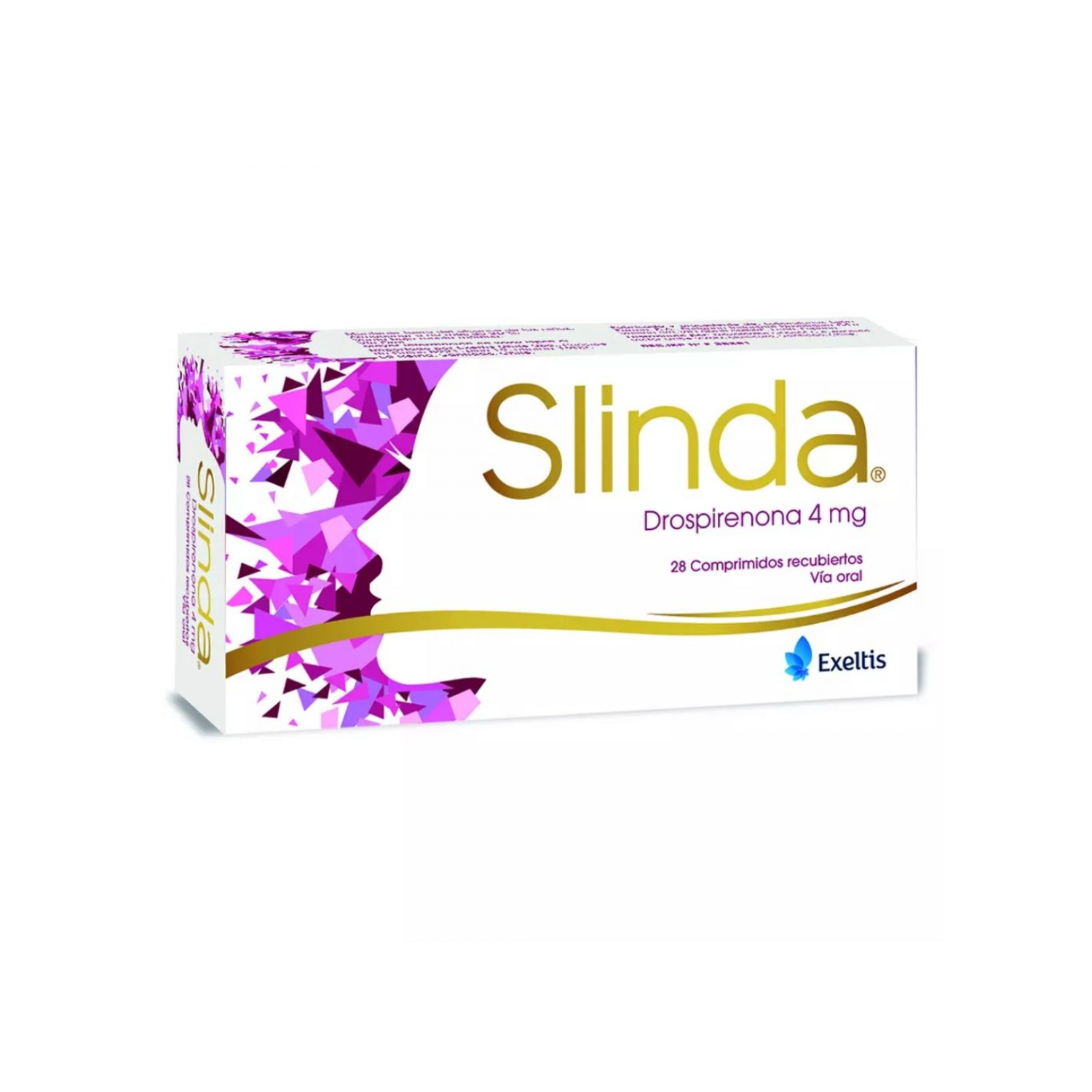 Slinda 4 mg Comprimidos Recubiertos x 28