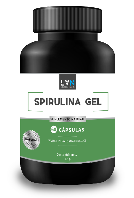 SPIRULINA GEL caps. x 60