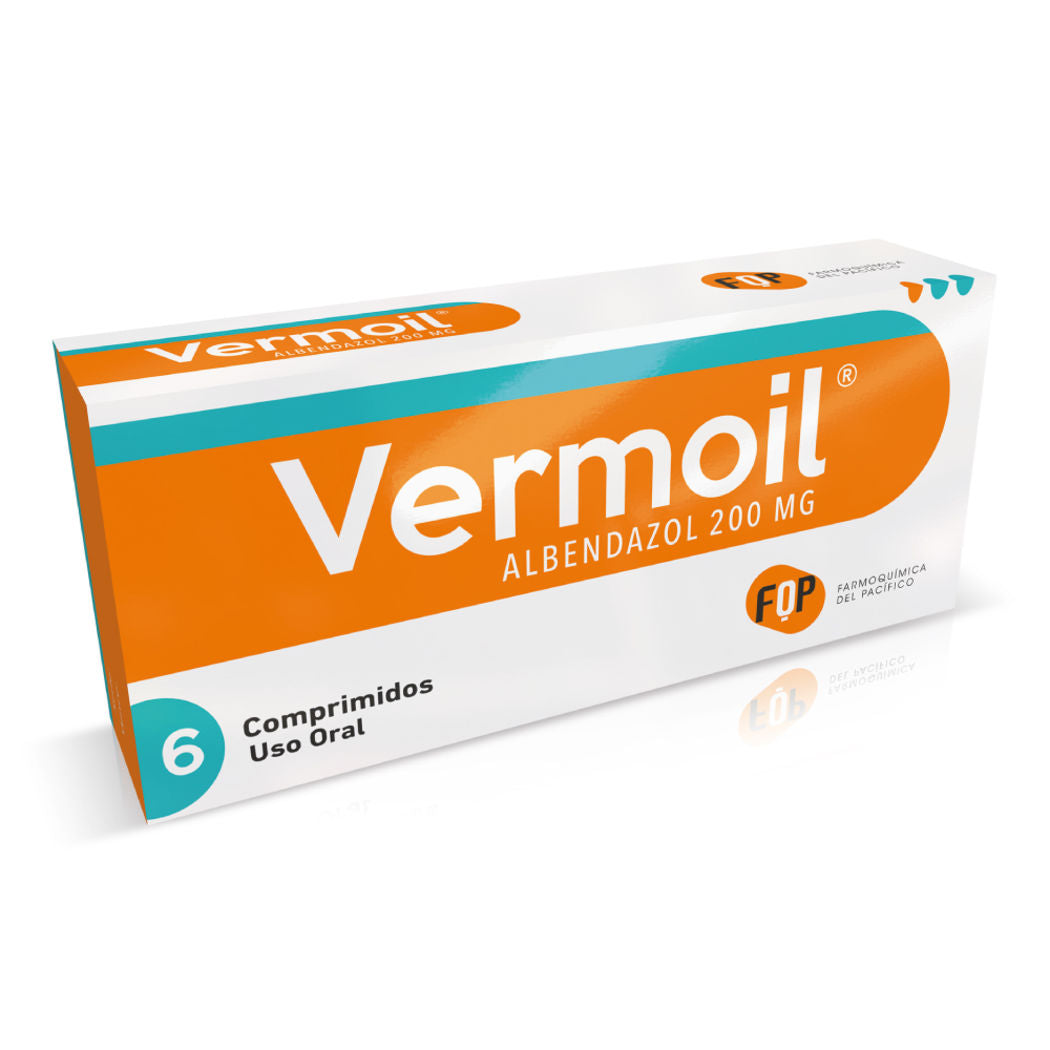 VERMOIL 200mg Comp. x 6