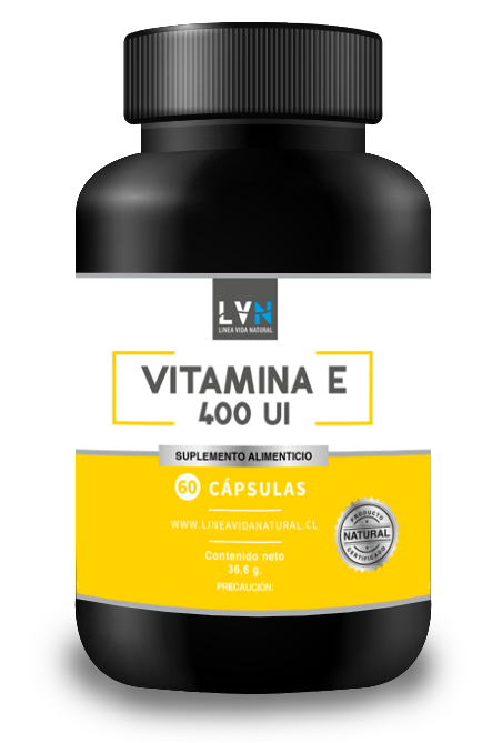 VITAMINA E 400UI Cápsulas x 60
