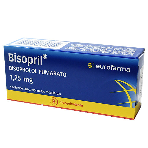 BISOPRIL FUMARATO 1.25mg Comp. Rec. x 30