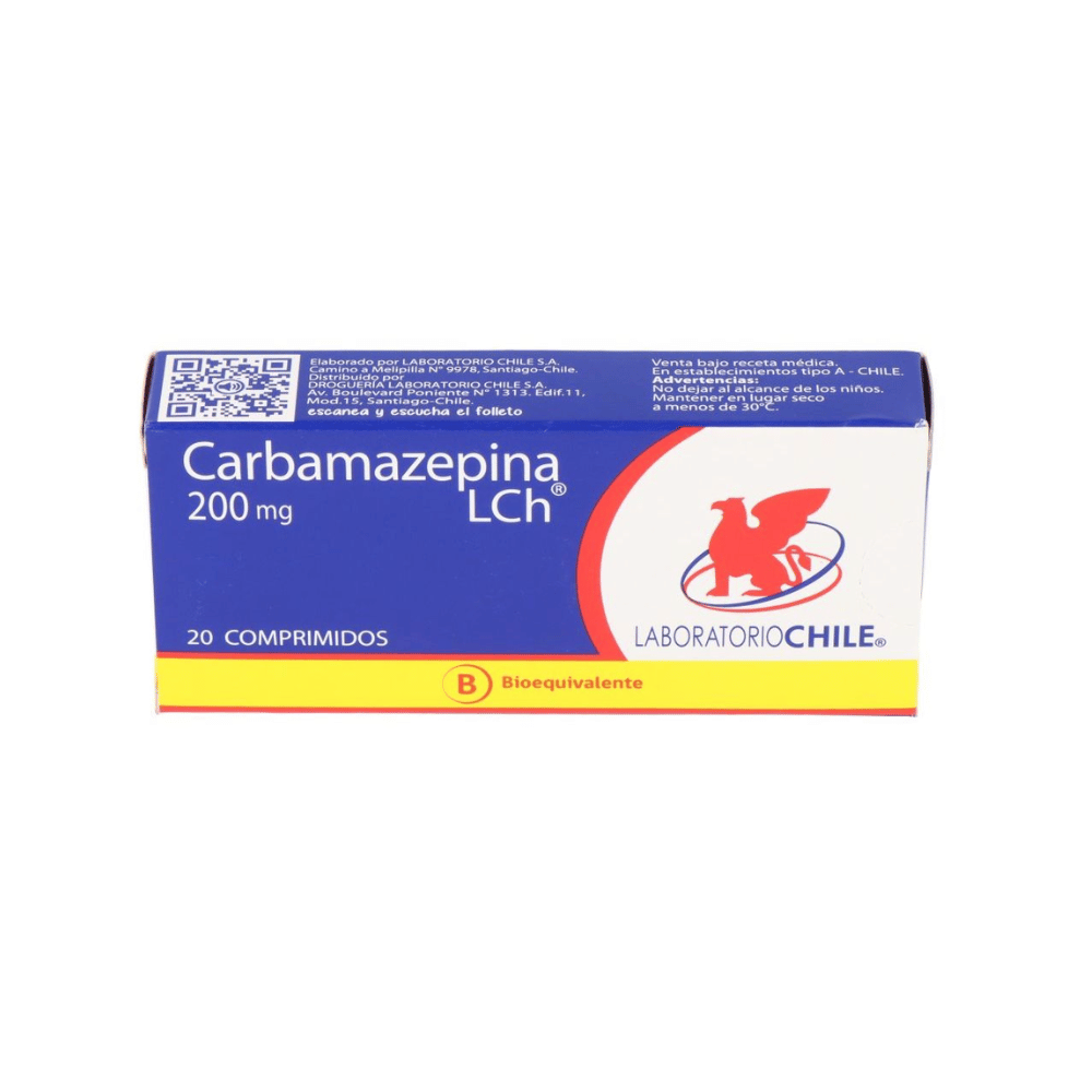 CARBAMAZEPINA 200mg Comp. x 20