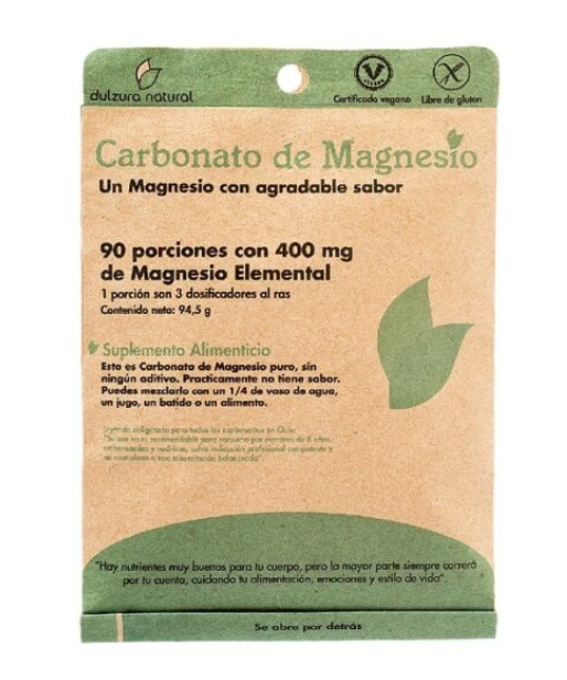 CARBONATO DE MAGNESIO 400mg x 90 Dosis