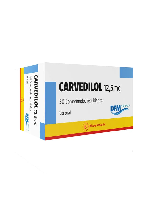 CARVEDILOL 12,5mg Comp. x 30
