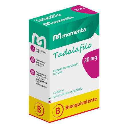TADALAFILO (B) 20mg Comp. Rec. x 1