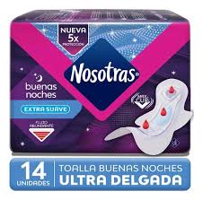 NOSOTRAS ULTRADELGADA NOCHE EX. SUAVE x 14
