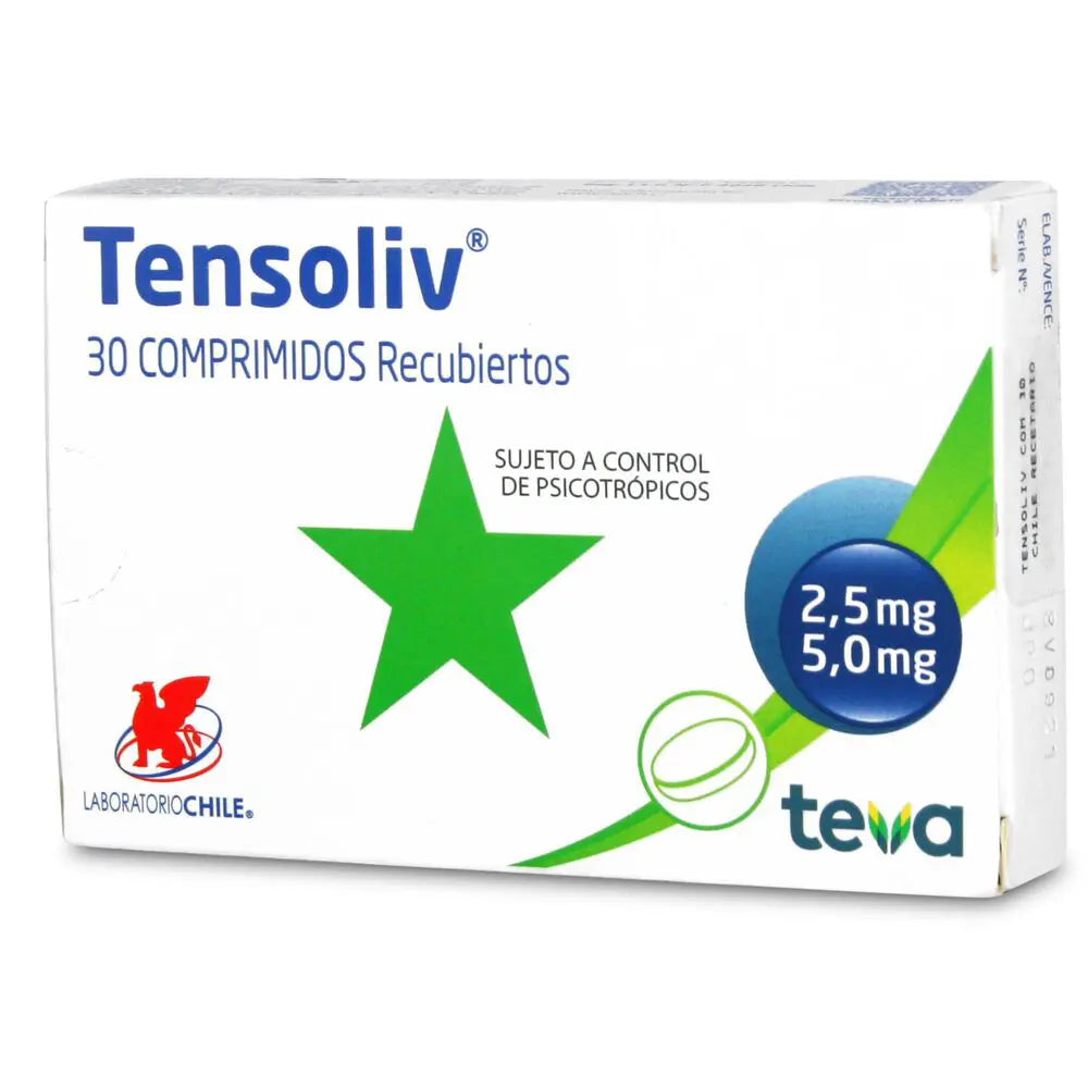 TENSOLIV Comp. Rec. x 30