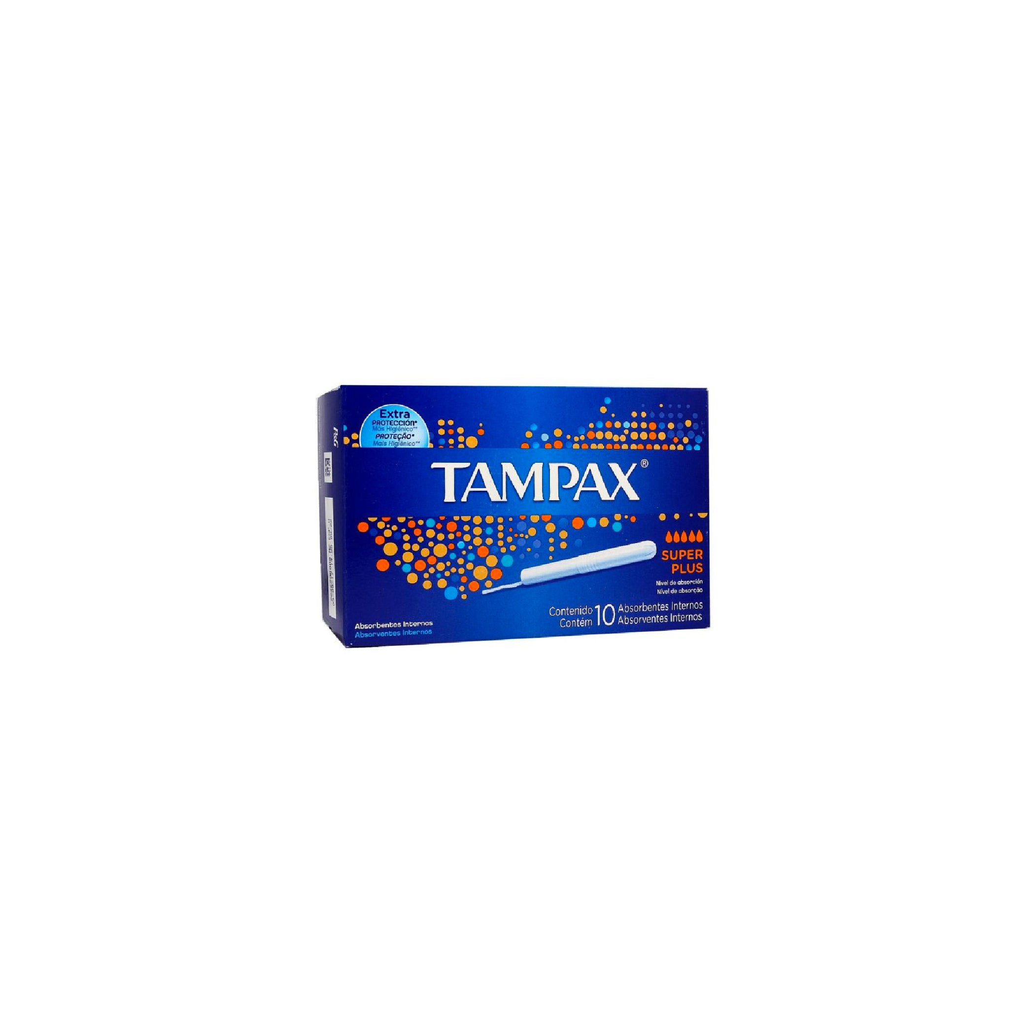 TAMPAX SUPER PLUS X 10