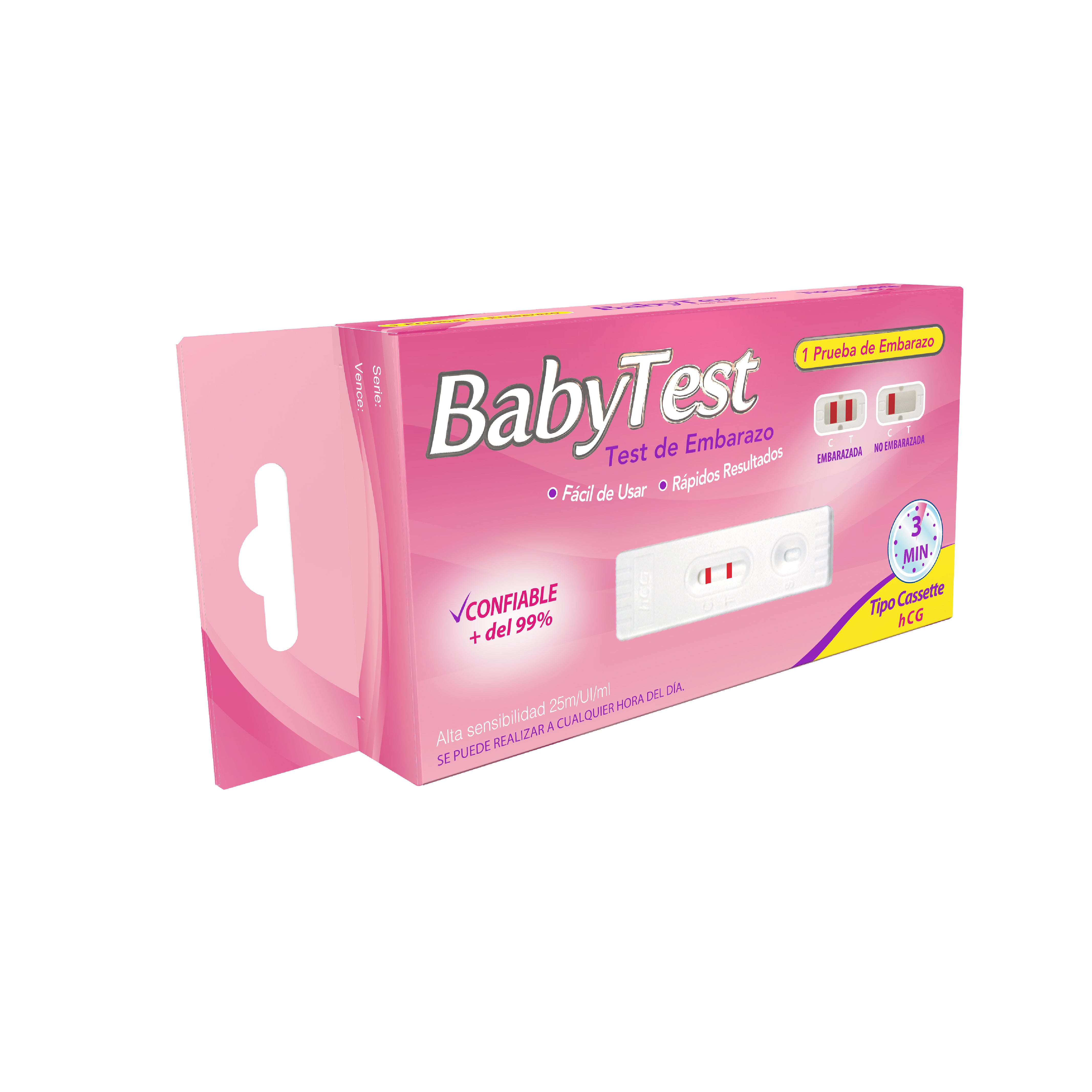 TEST DE EMBARAZO CASSETE