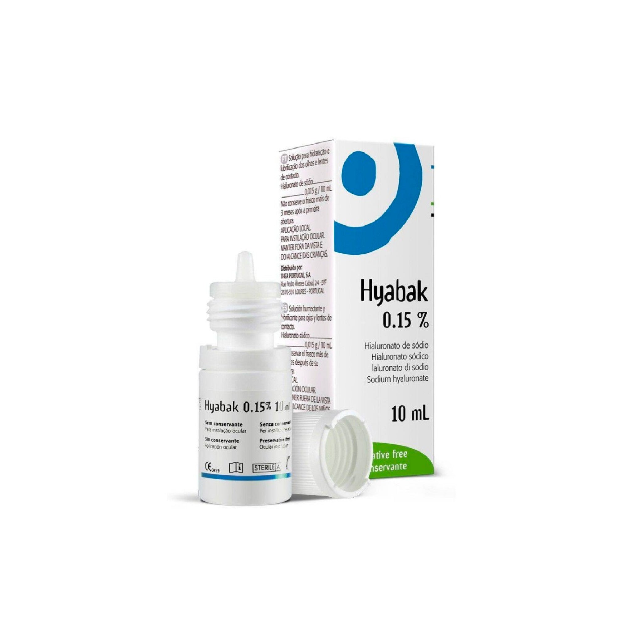HYABAK 0.15% Sol. Colirio x 10ml