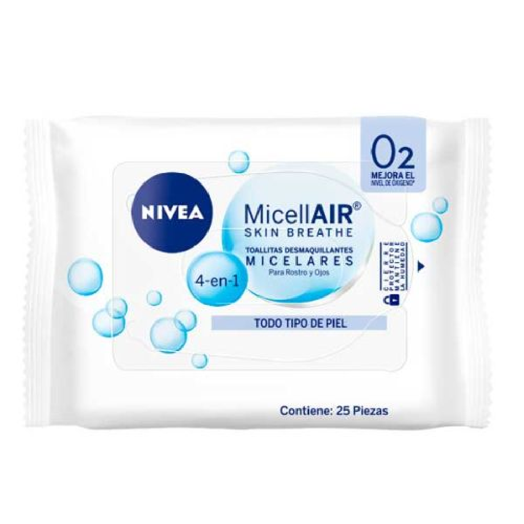 NIVEA TOALLA DESMAQUILLANTE MICELAR