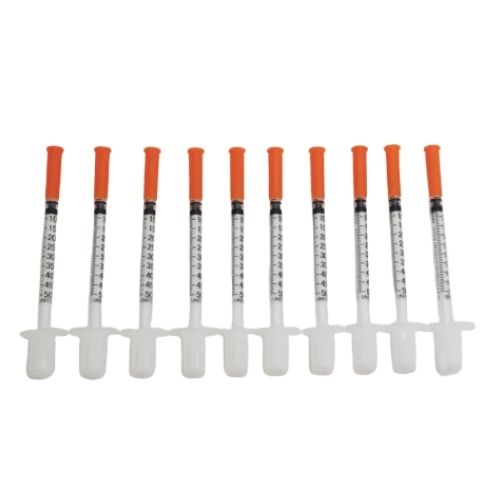 JERINGA INSULINA 0,5ML BOLSA X10