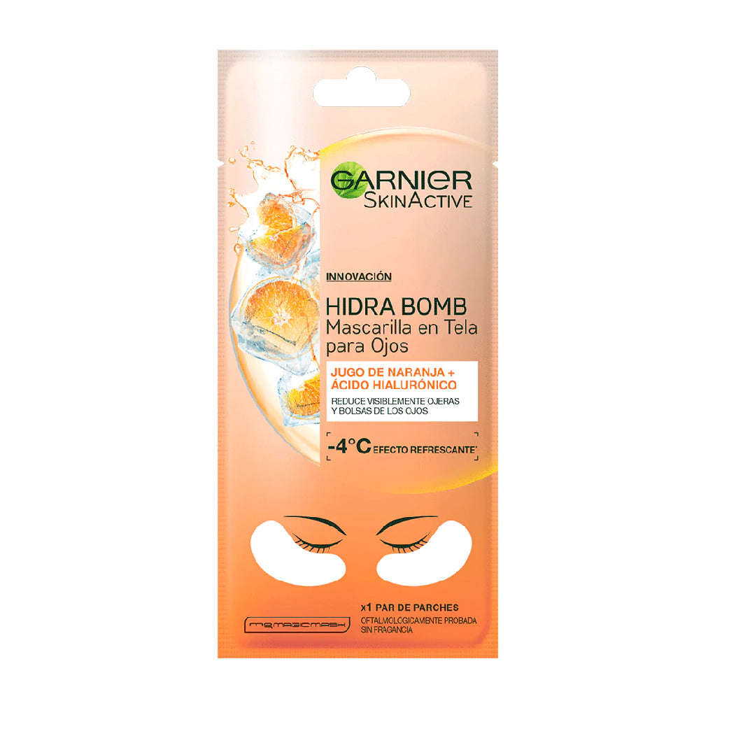 GARNIER SKIN MASC TELA OJOS NARANJA SACHET