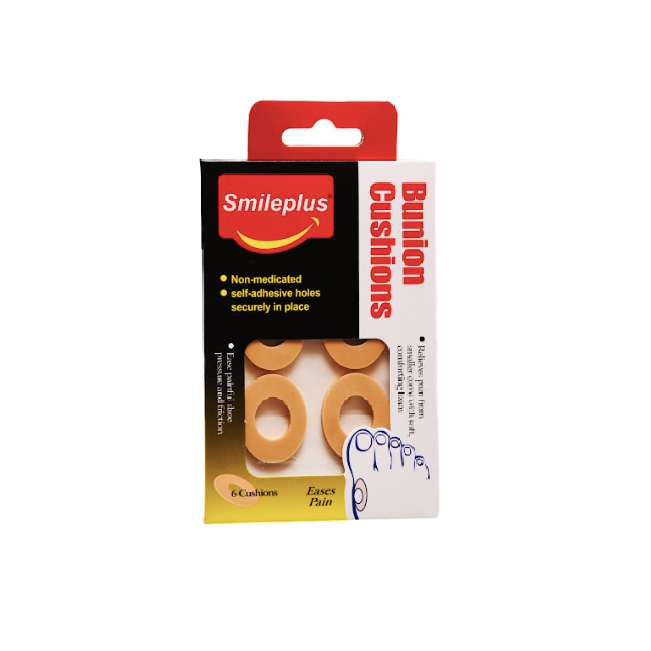 SMILEPLUS PARCHE CALLOS CIRCULAR X6 (HY8450A)