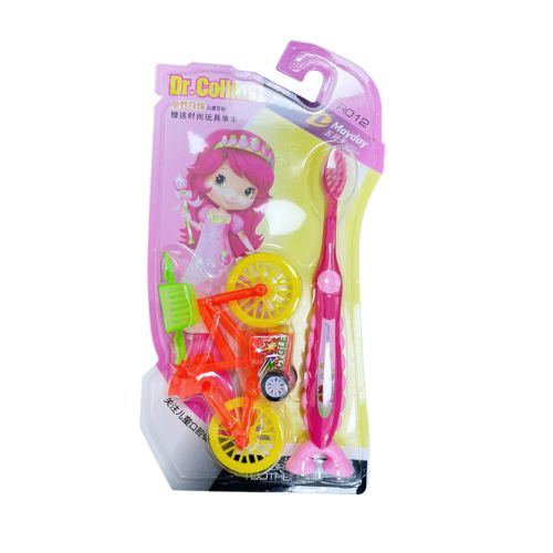 CEPILLO DENTAL CON JUGUETE NINA (CEP-R012)