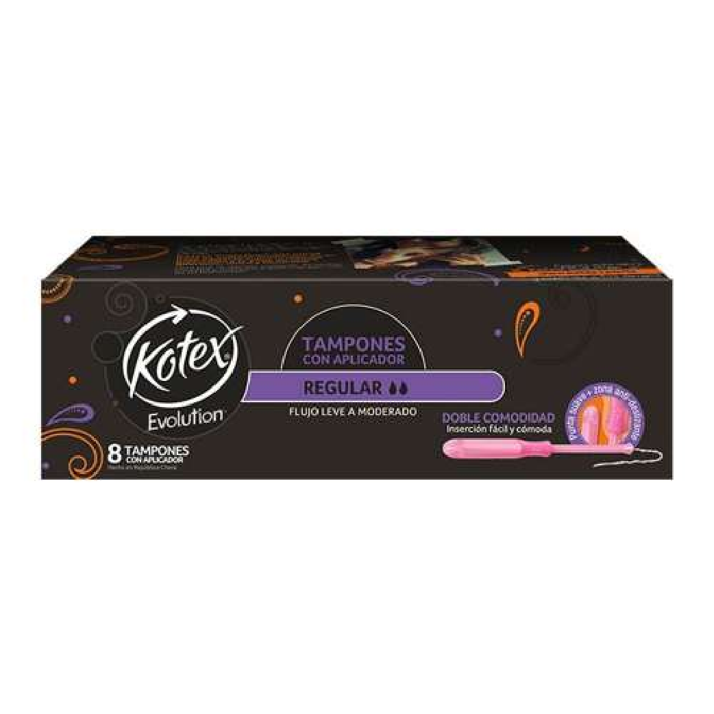KOTEX TAMPON EVOLUTION REGULAR X8