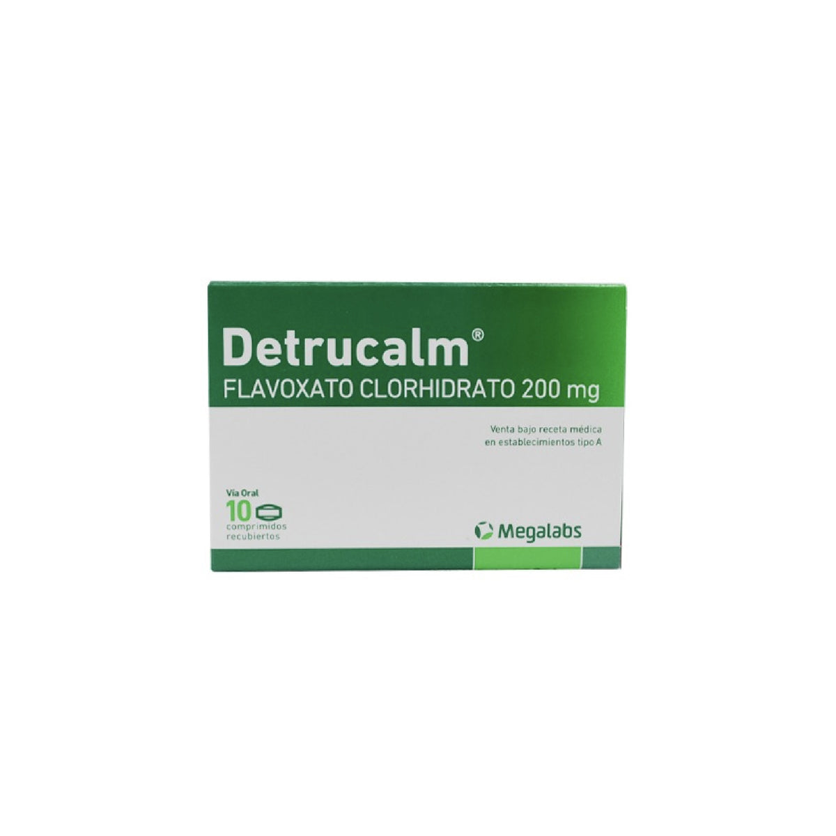 DETRUCALM 200mg Comp. Rec. x 10