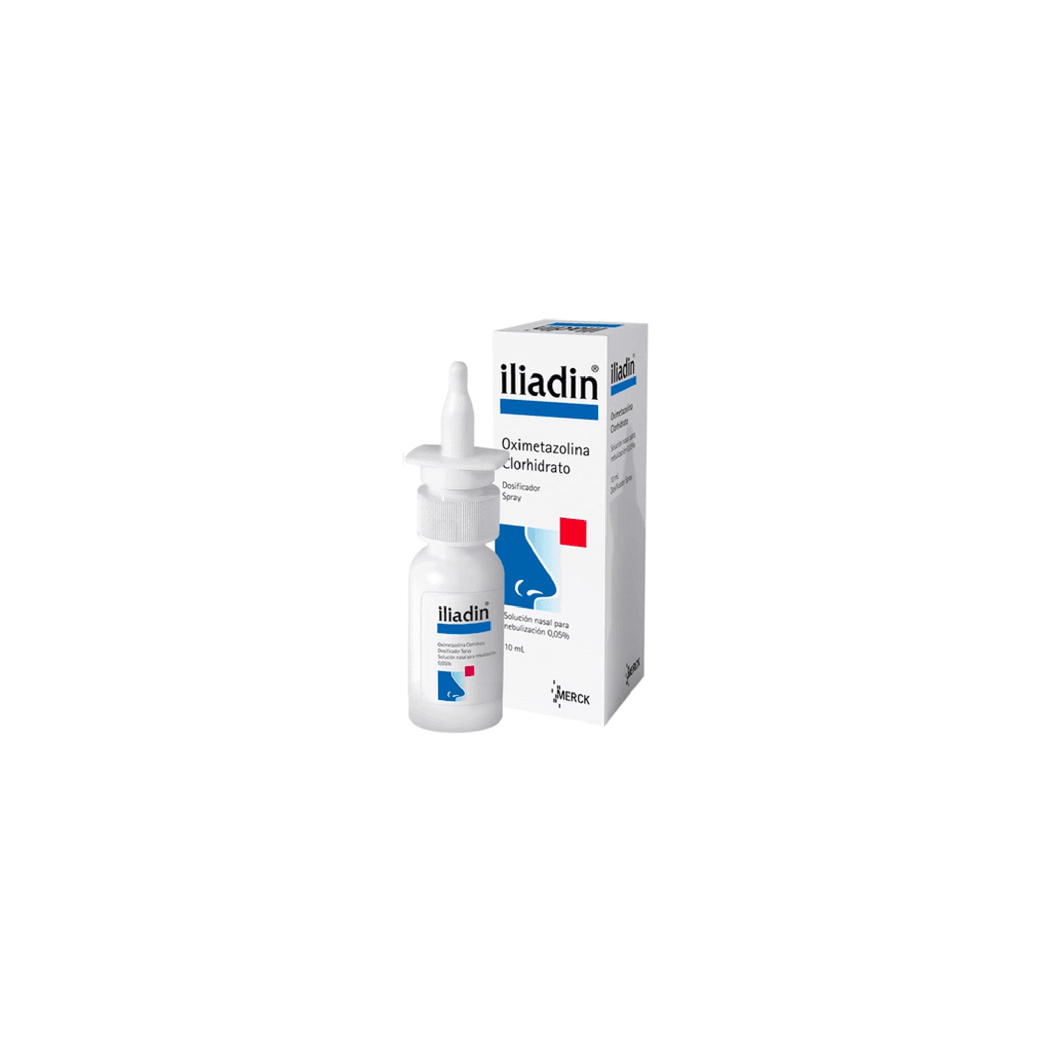 ILIADIN SOLUCION NASAL PARA NEBULIZACION 0.05% Dosificad. Spray x 10ml