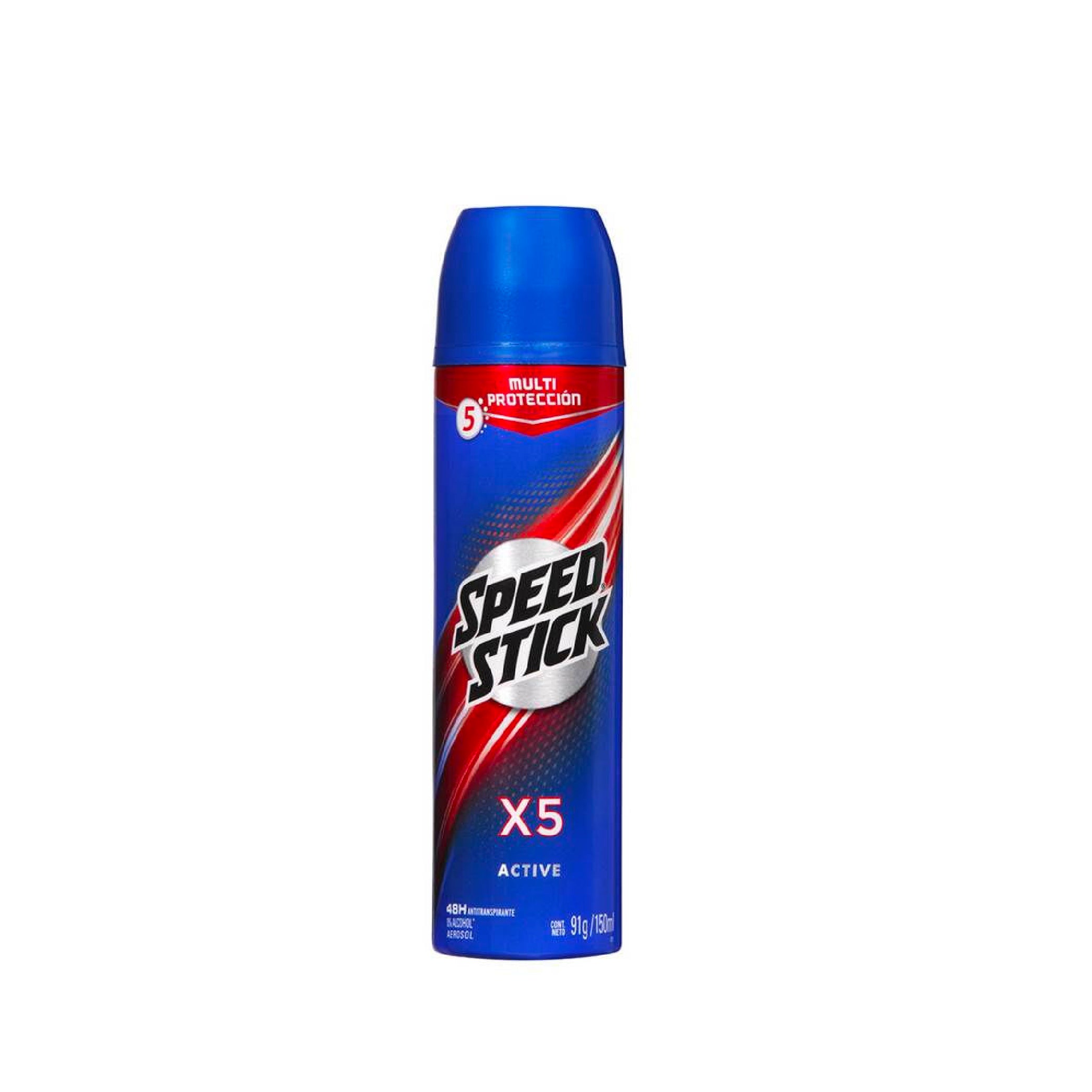 SPEED STICK DESODORANTE SPRAY X5 MULTI PROTECCIÓN x 150ml