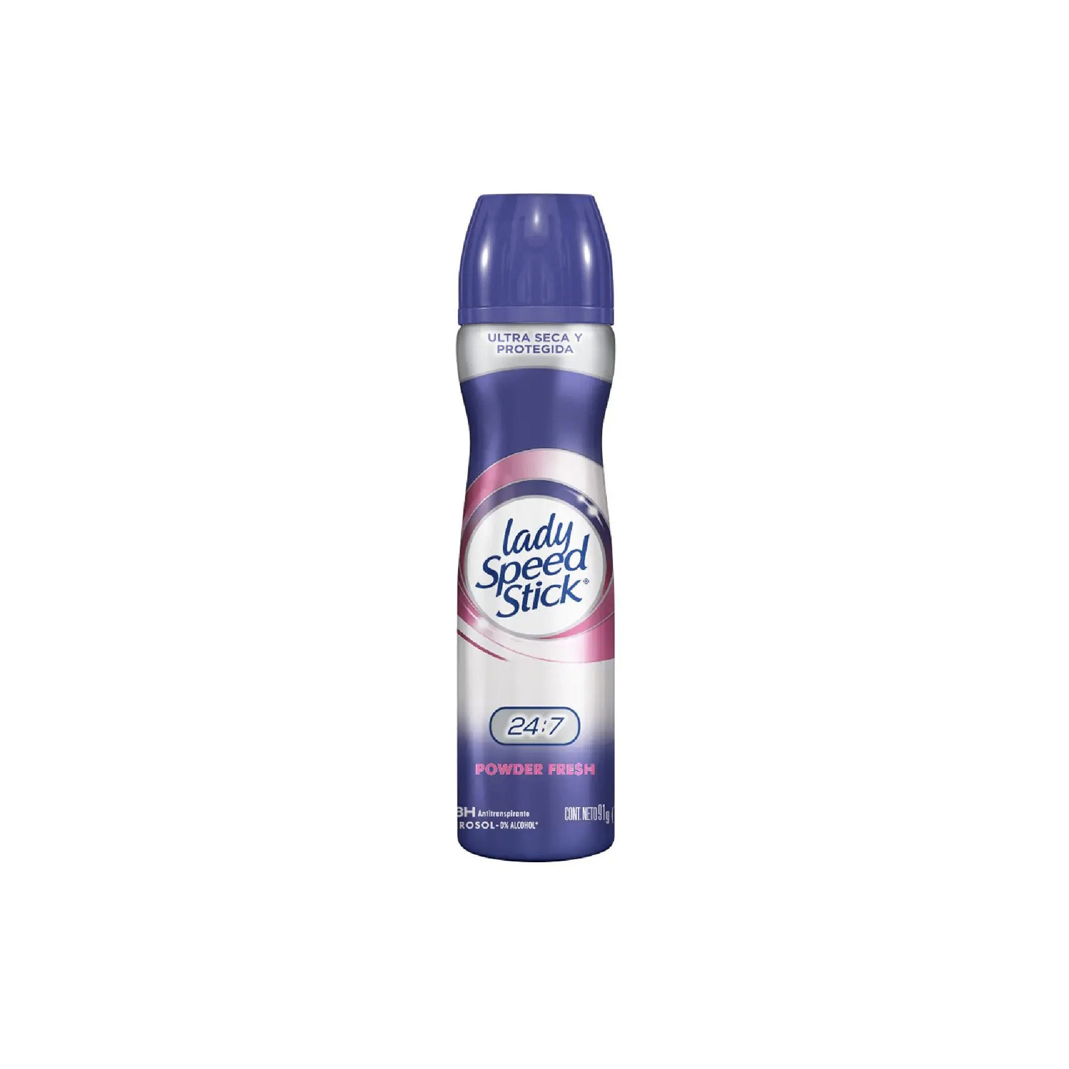 LADY SPEED STICK DESODORANTE SPRAY 24/7 POWDER FRESH 150ML