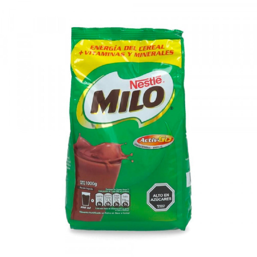 MILO BOLSA 1000 GRS