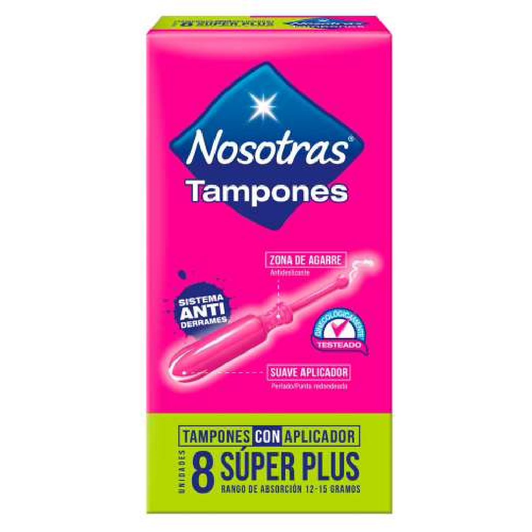 TAMPONES SUPER PLUS NOSOTRAS X 8