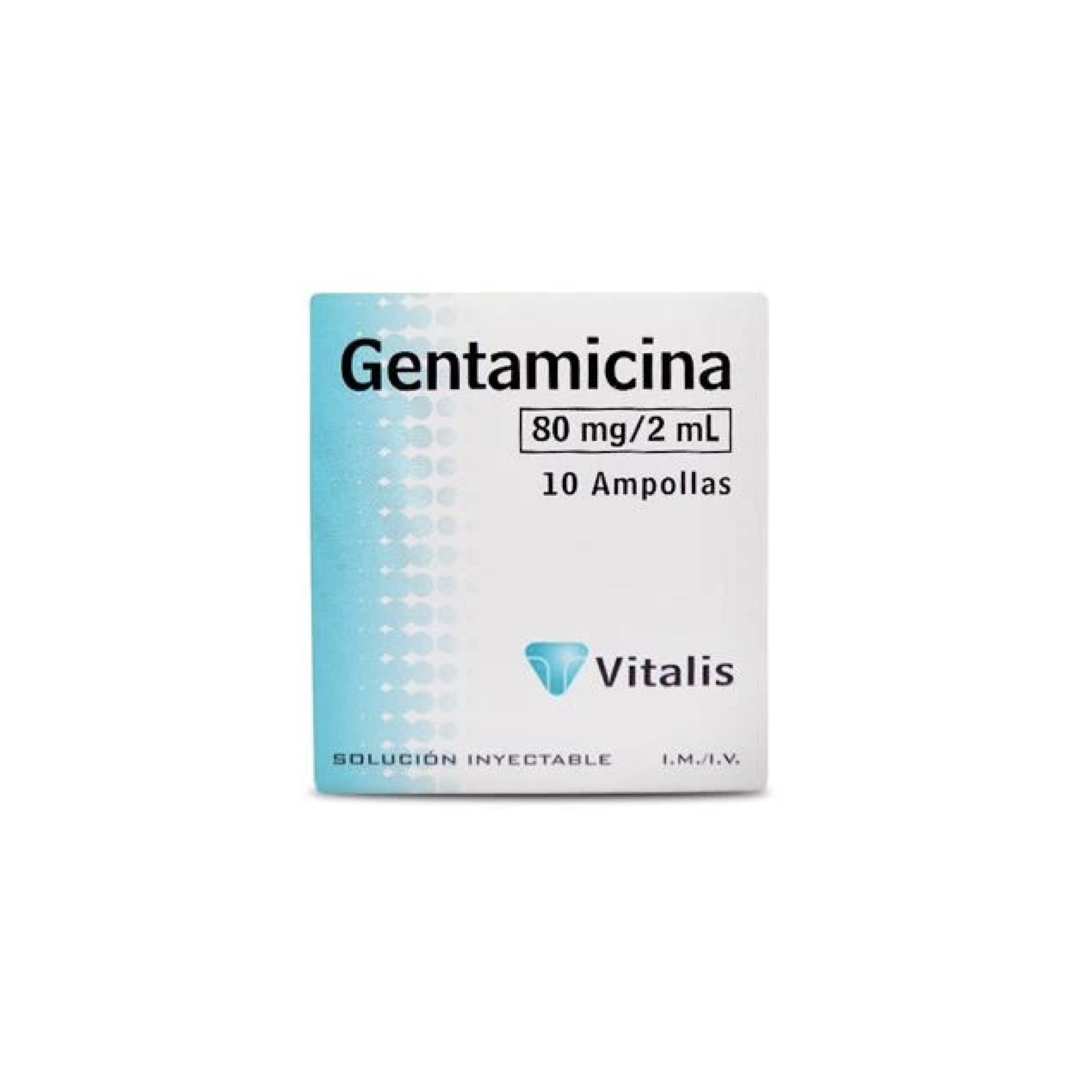 GENTAMICINA 80mg/2ml amp. X 10