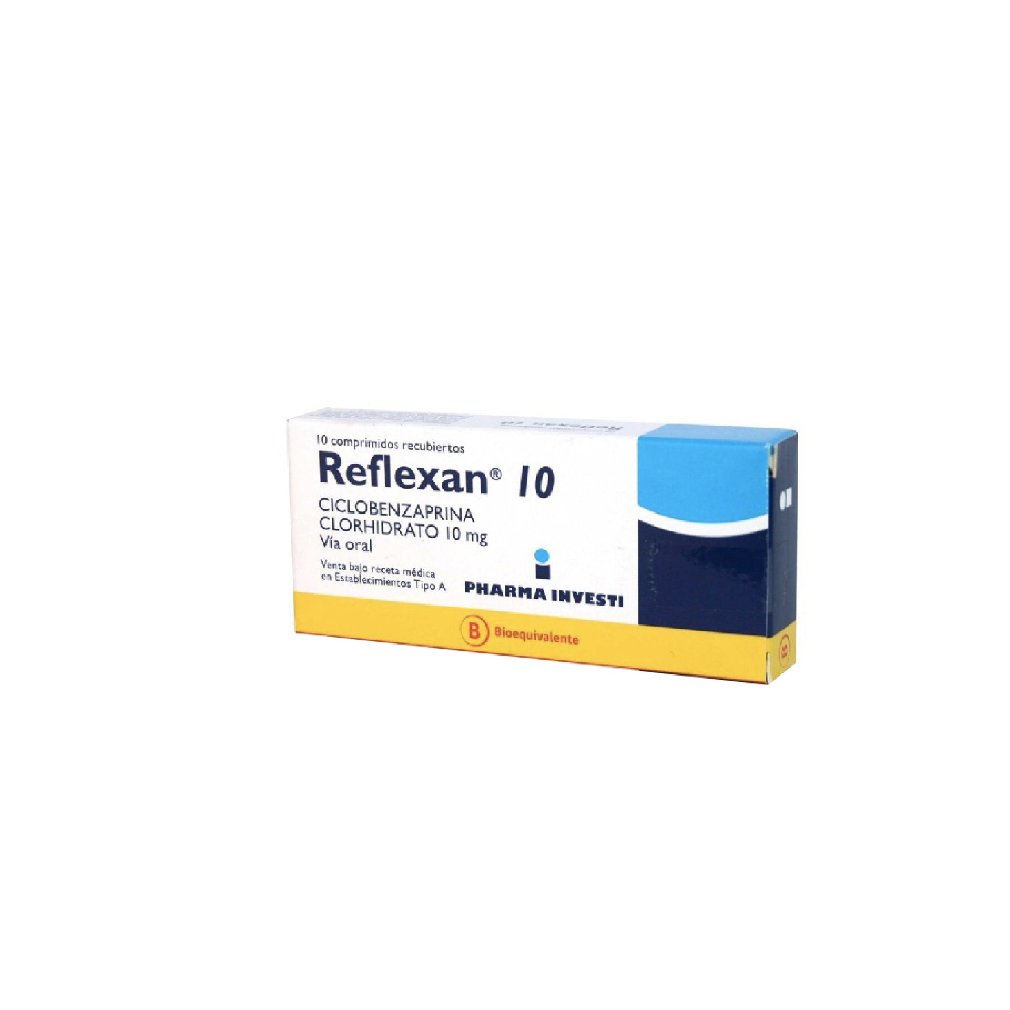 REFLEXAN 10mg Comp. Ranurados x 10