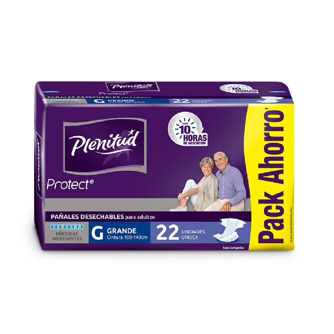 PLENITUD PAÑAL ADULTO PROTEC. G X22 UNID.