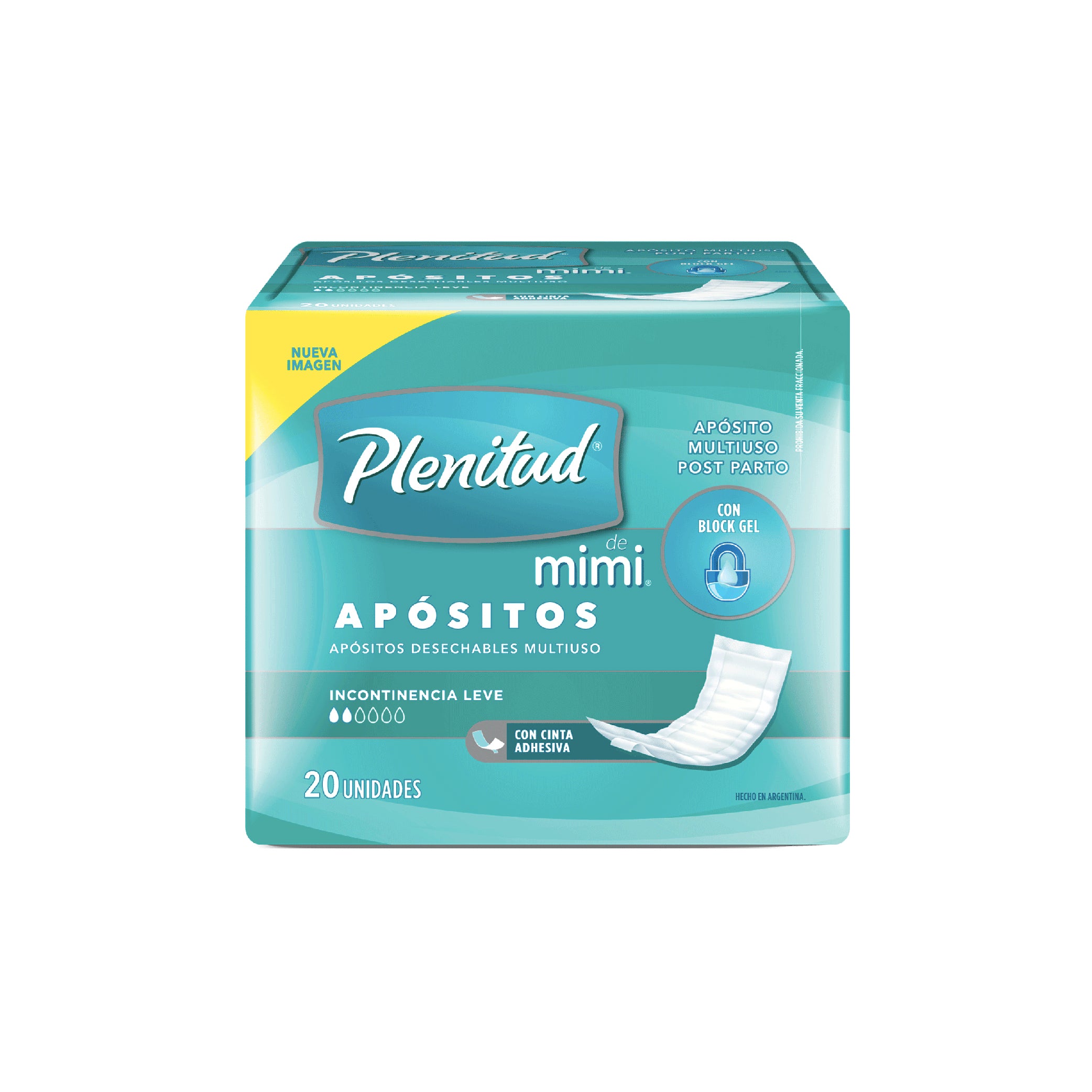 PLENITUD APOSITO MIMI x 20