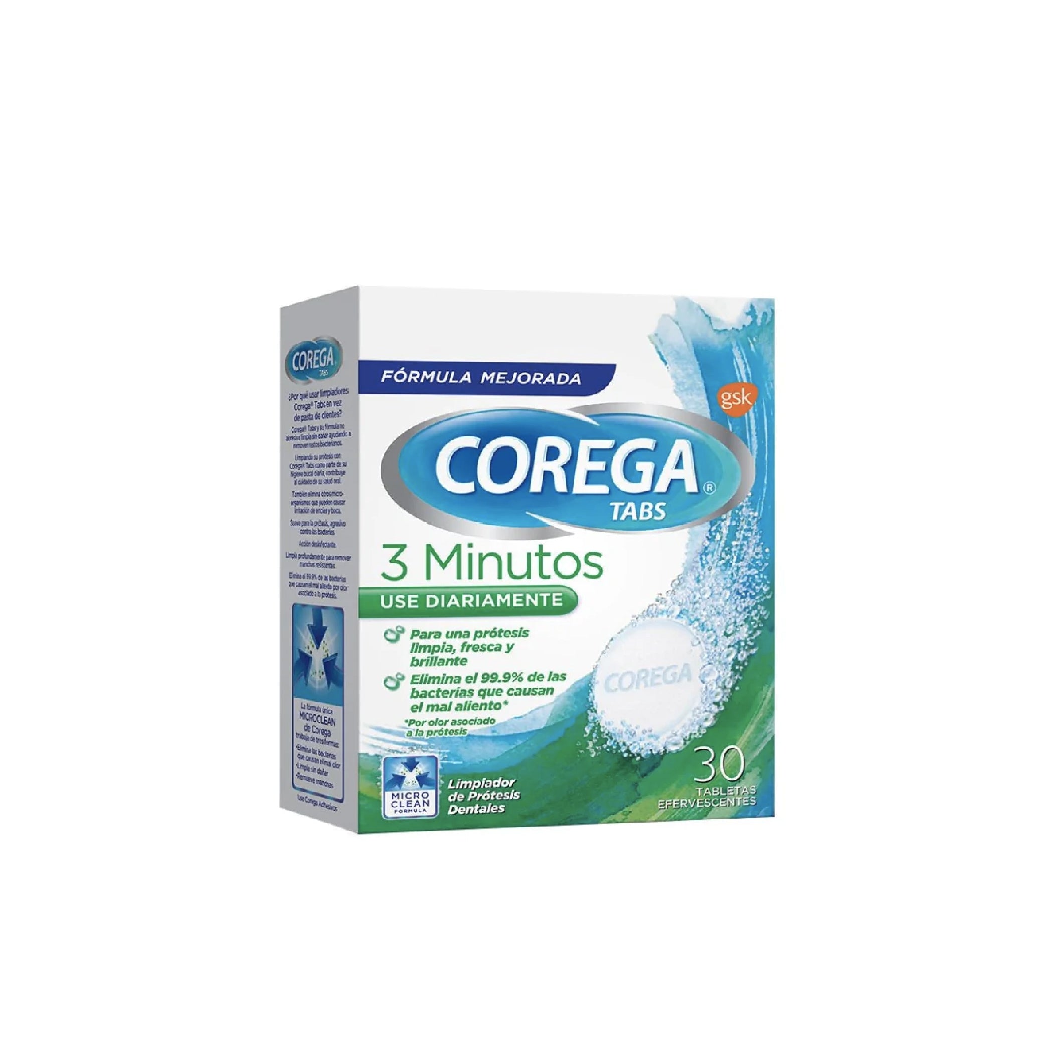 COREGA TABS EFV.3MIN X30