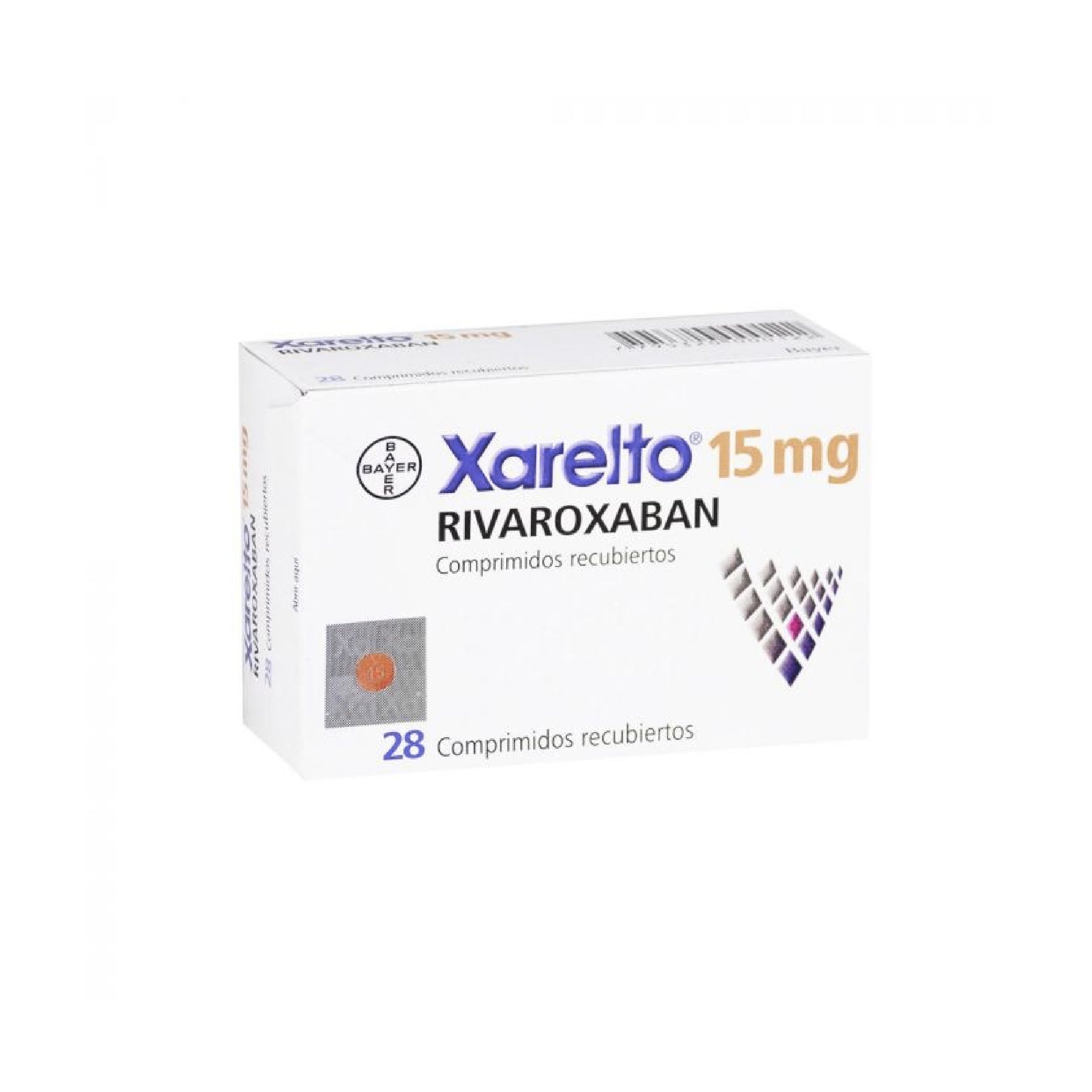 XARELTO 15mg Comp. Rec. Blst. x 28