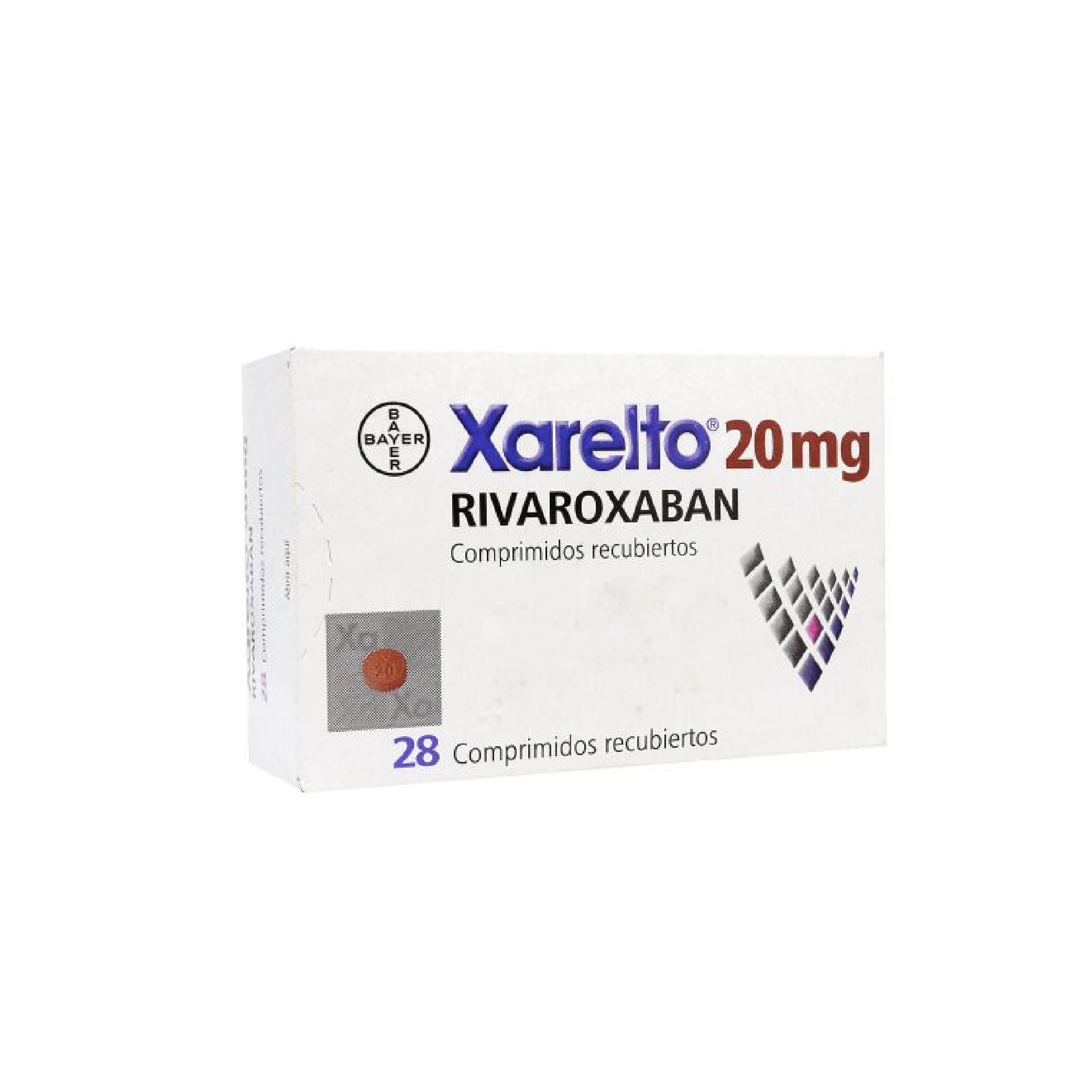 XARELTO 20mg Comp. Rec. Blst. x 28