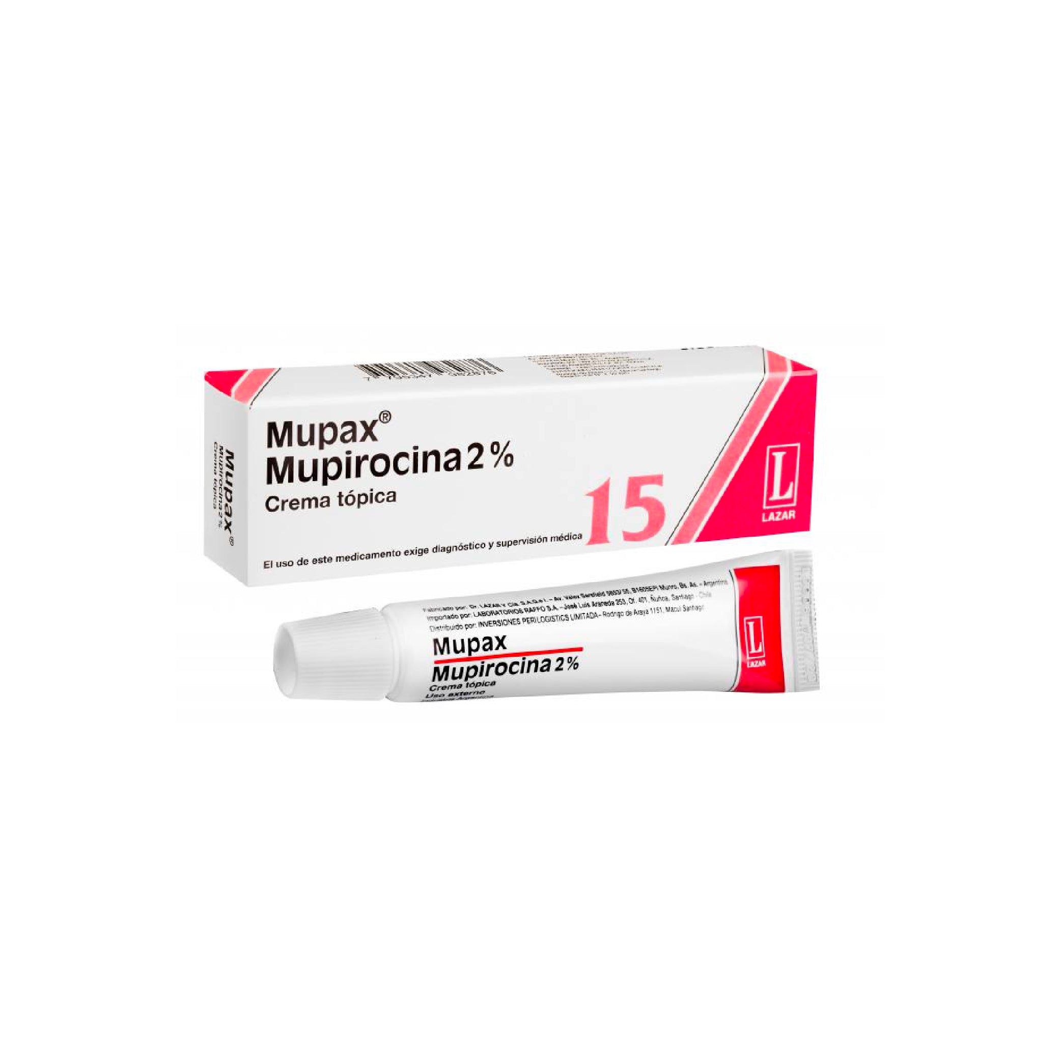 MUPAX UNGÜENTO TOPICO AL 2% Pomo x 15g