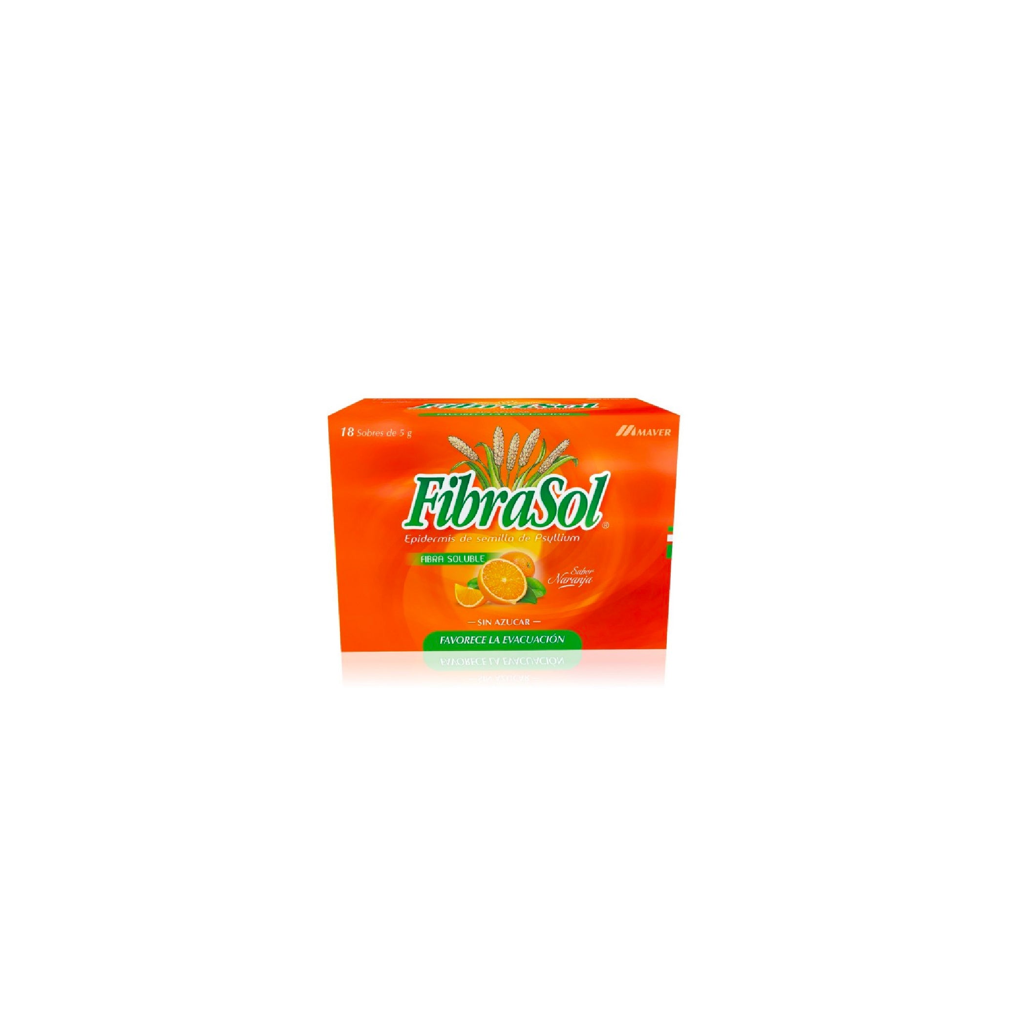 FIBRASOL Sobres x 18 x 5g Naranja