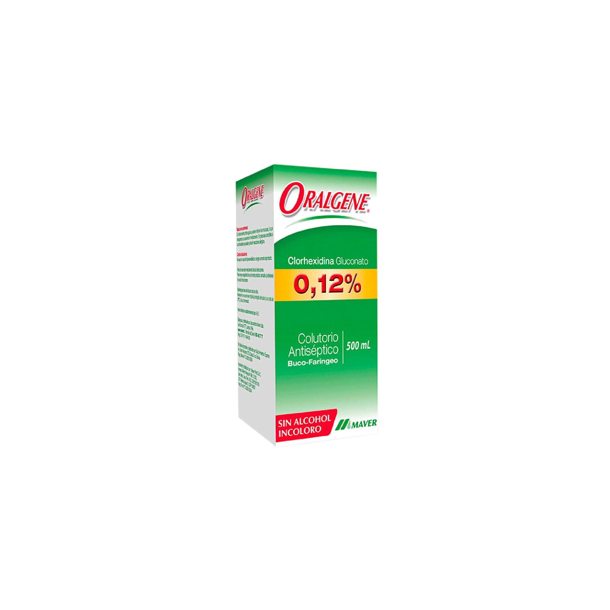 ORALGENE 0.12% Colut. x 500ml