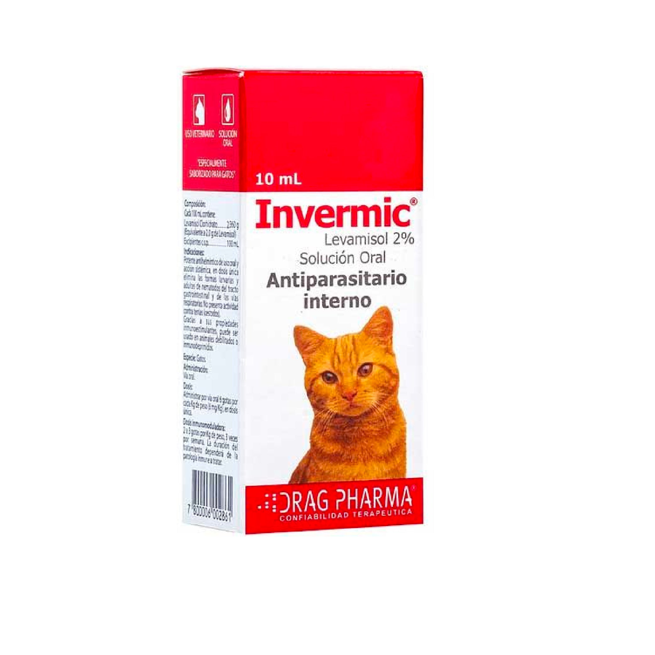INVERMIC GATO Gotas x 10ml