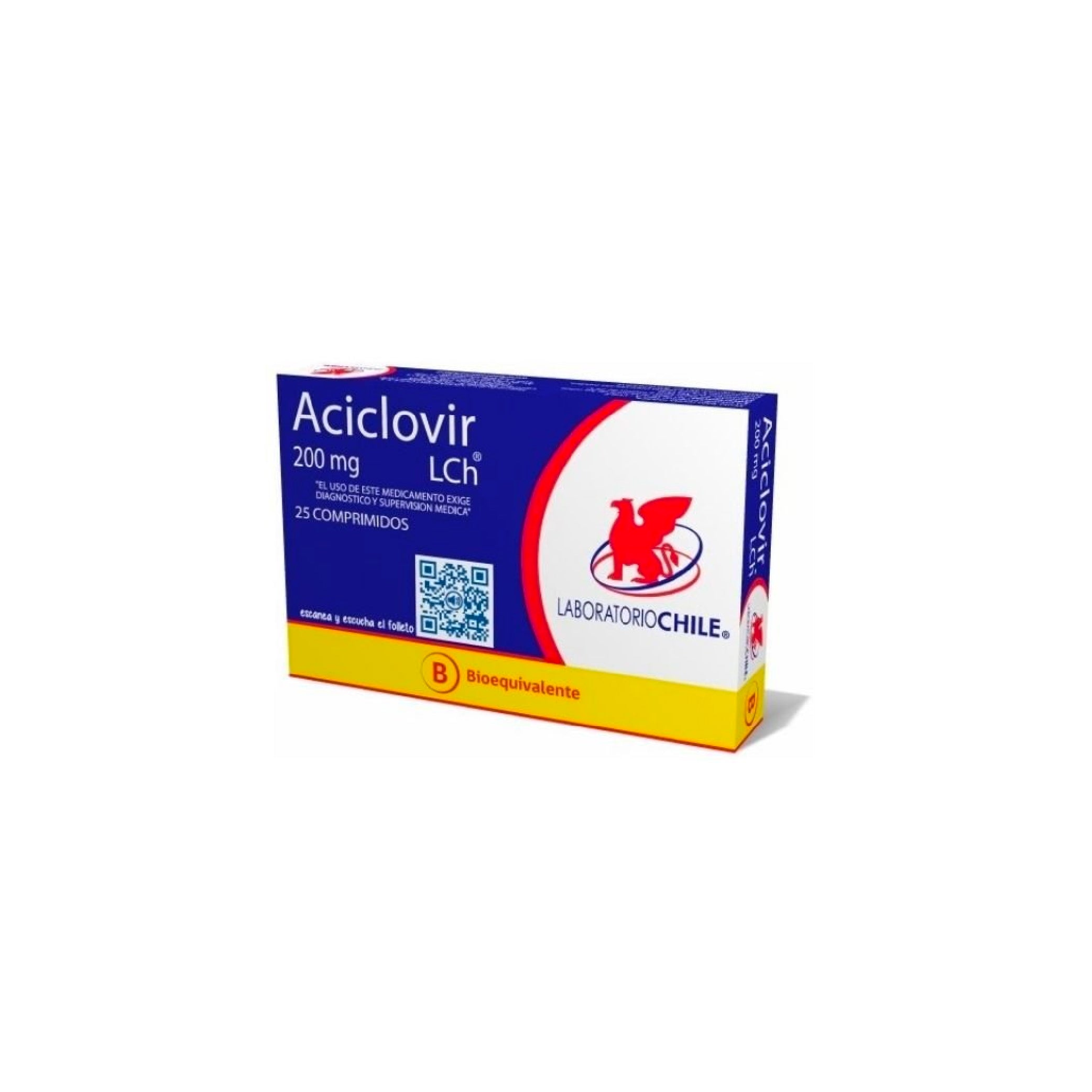 ACICLOVIR L.CH. 200mg Comp. x 25