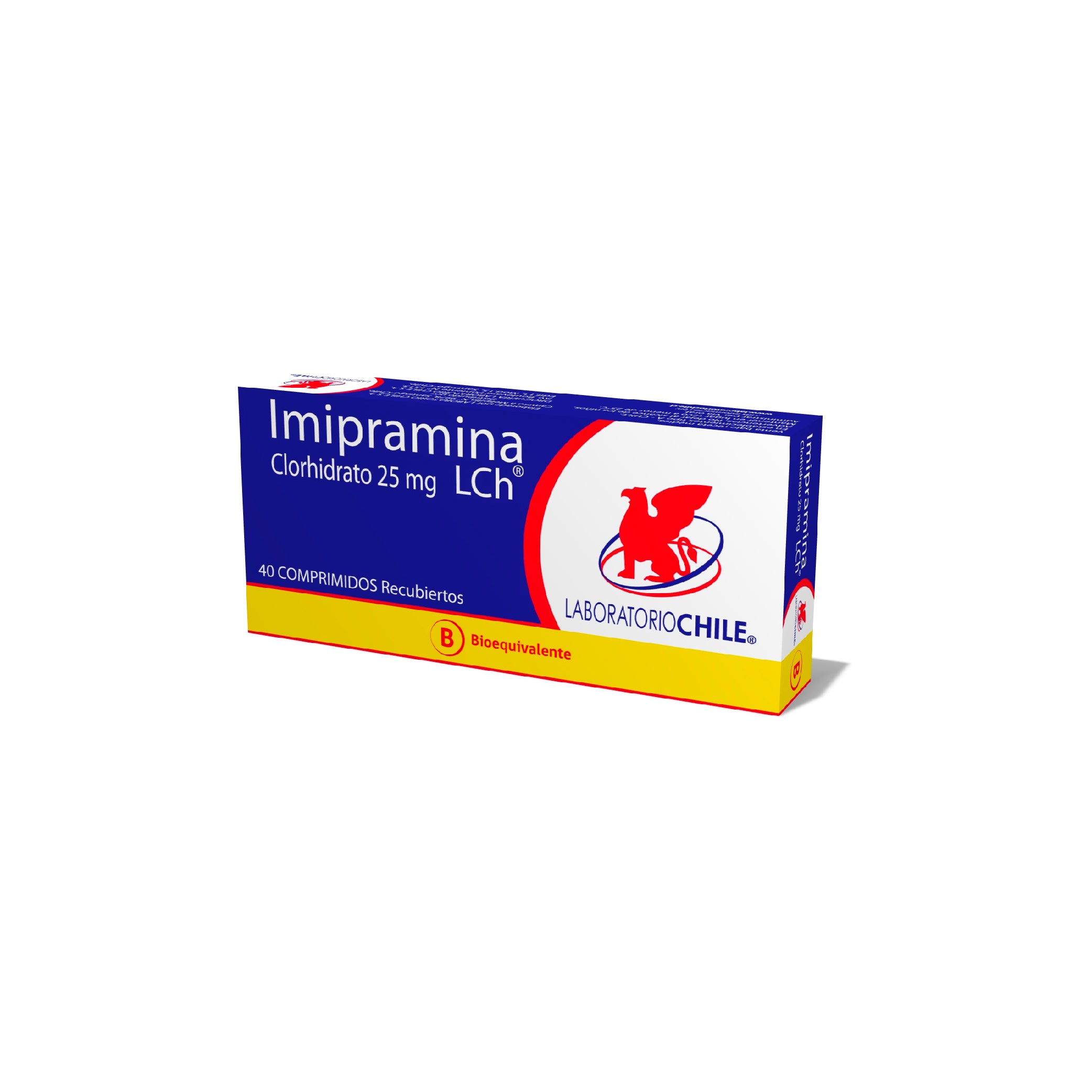 IMIPRAMINA CLORHIDRATO 25mg Grag. x 40