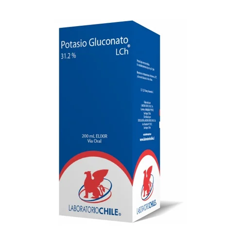 POTASIO GLUCONATO CHILE LAB. 31.2% Elixir x 200ml