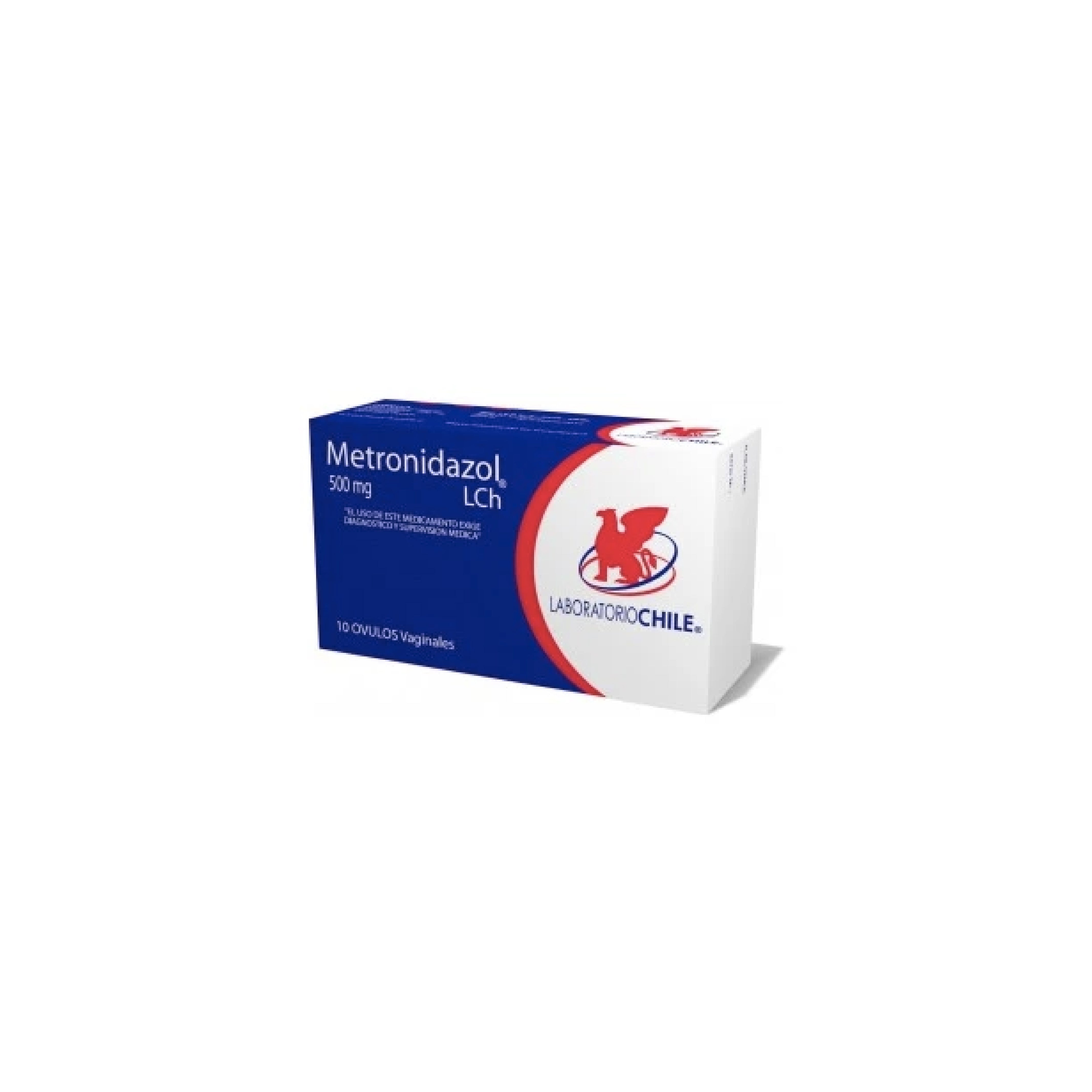 METRONIDAZOL CHILE LAB 500mg Vag. Ov. x 10