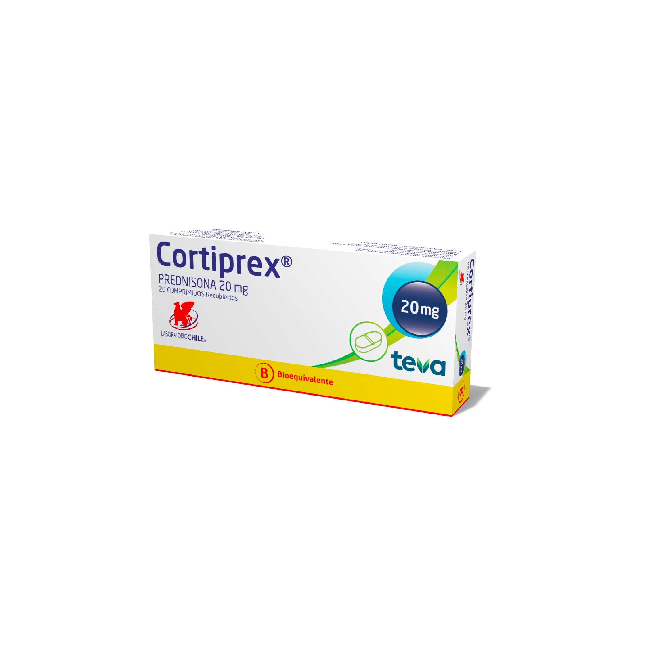 CORTIPREX 20 MG 20mg Comp. Rec. x 20