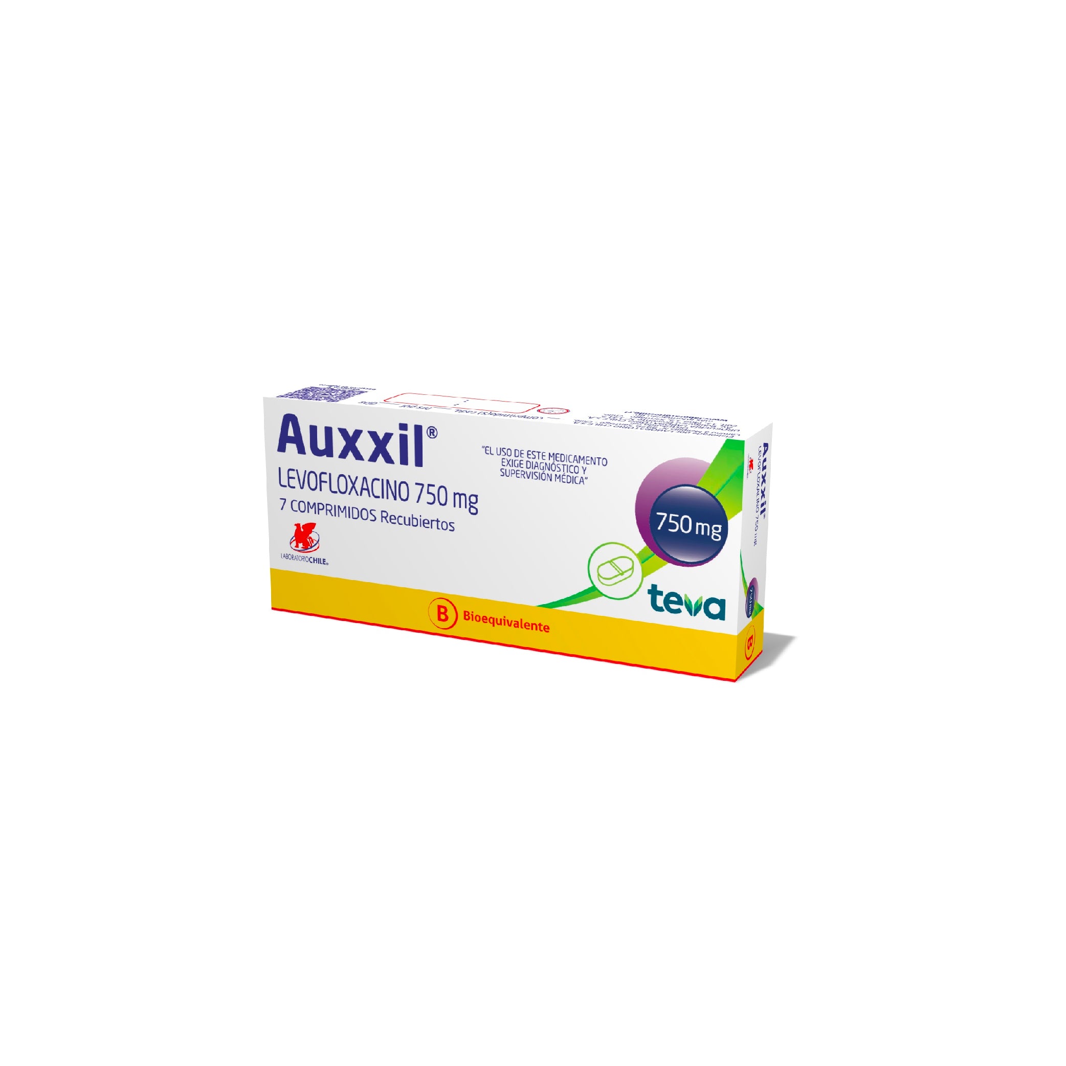 AUXXIL 750mg Comp. Rec. x 7