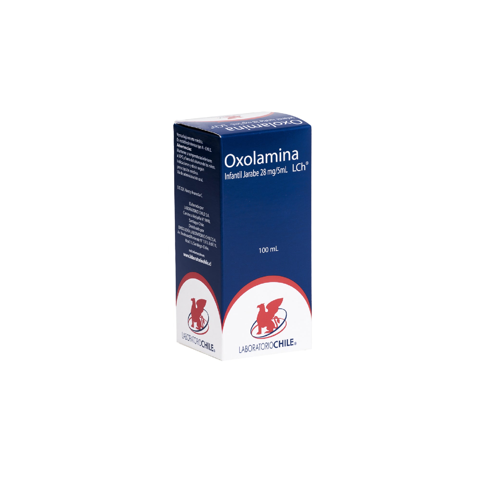 OXOLAMINA CHILE LAB JB INF 28MG/5ML X100ML