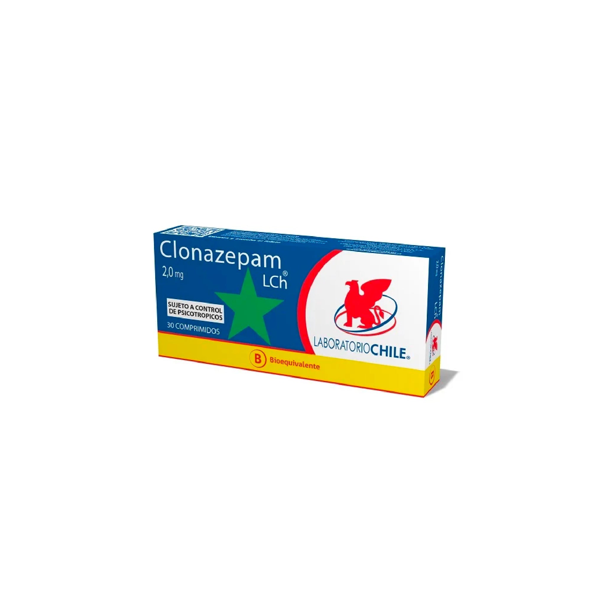 CLONAZEPAM L.CH. 2mg Comp. x 30