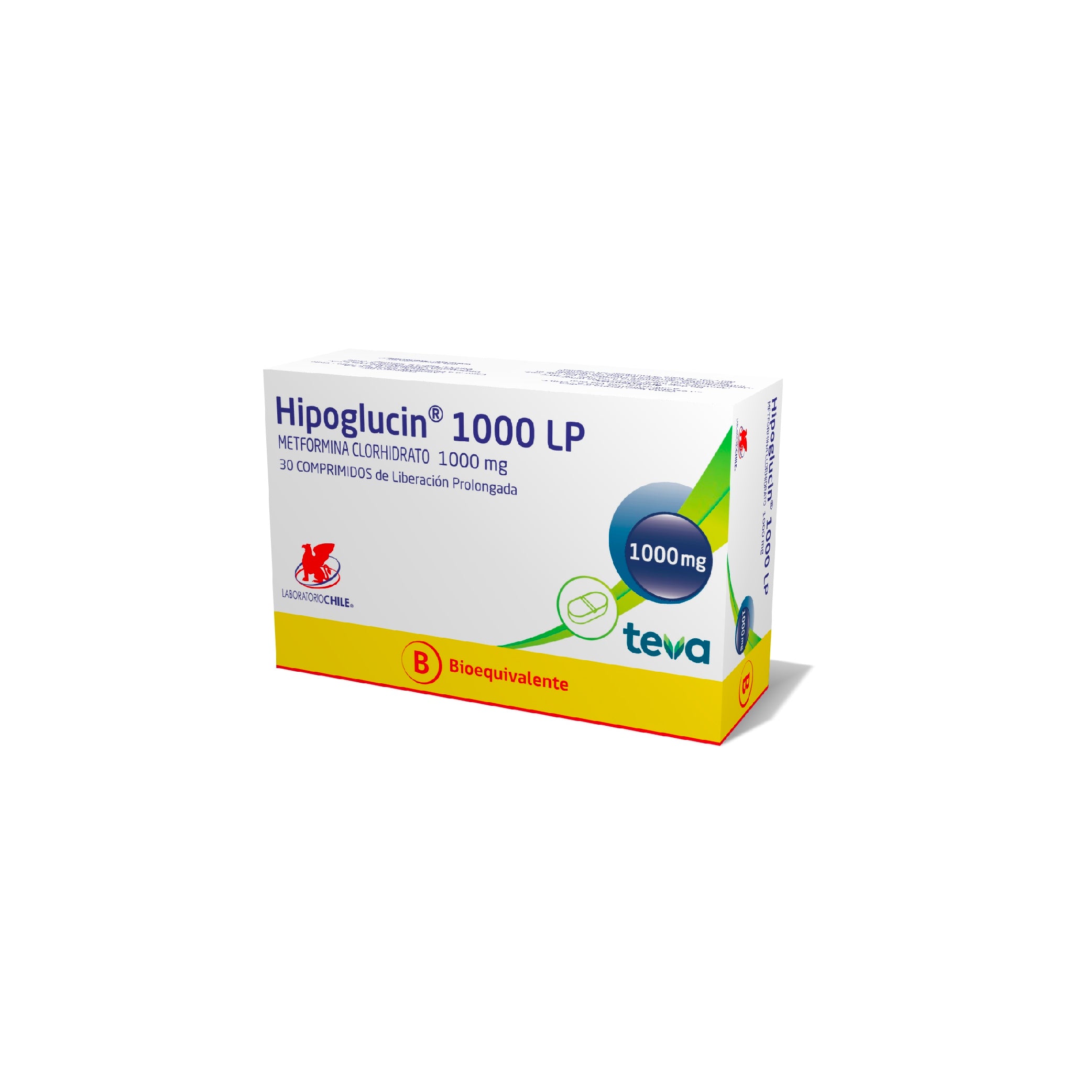 HIPOGLUCIN LP 1000mg Comp. x 30