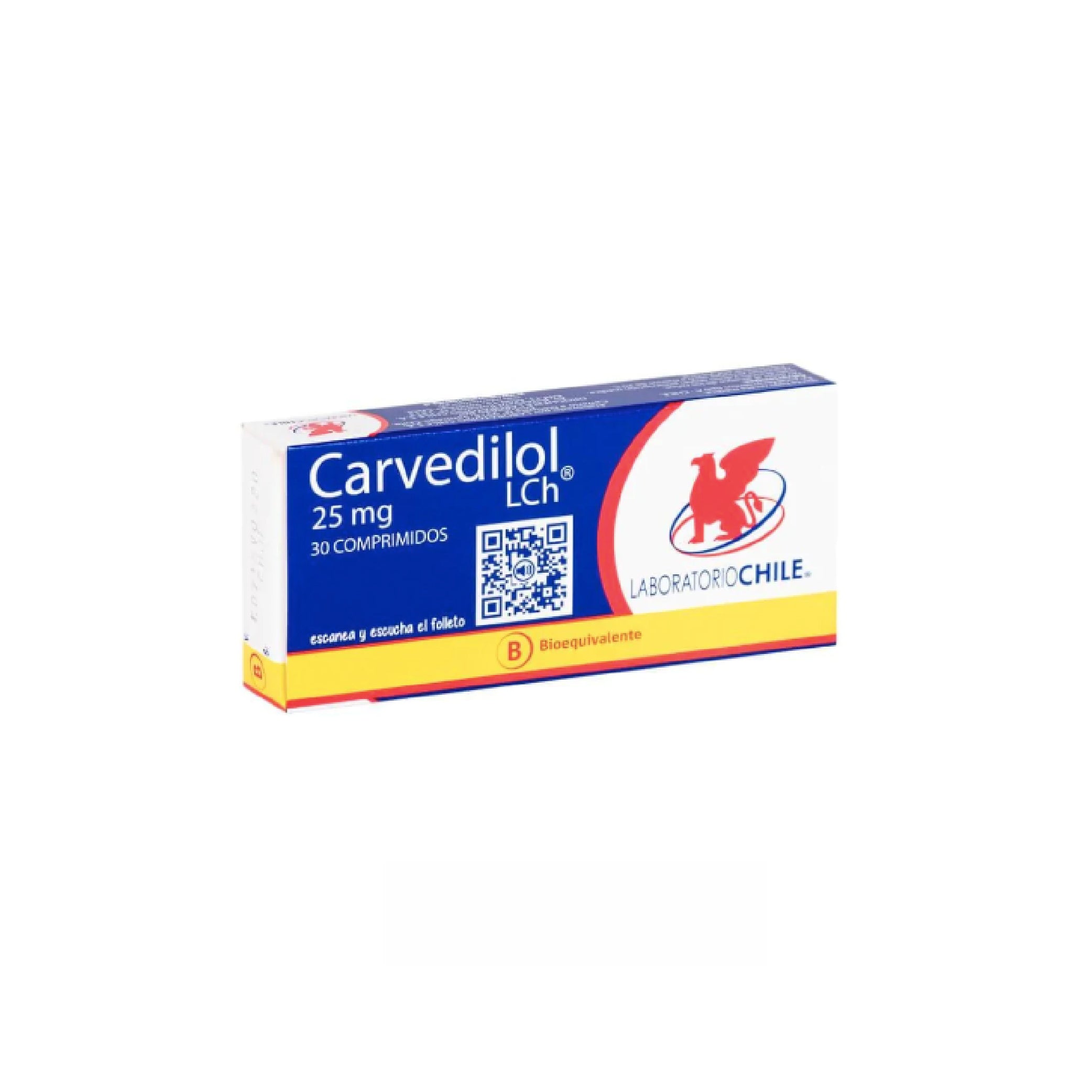 CARVEDILOL 25mg Comp. x 30