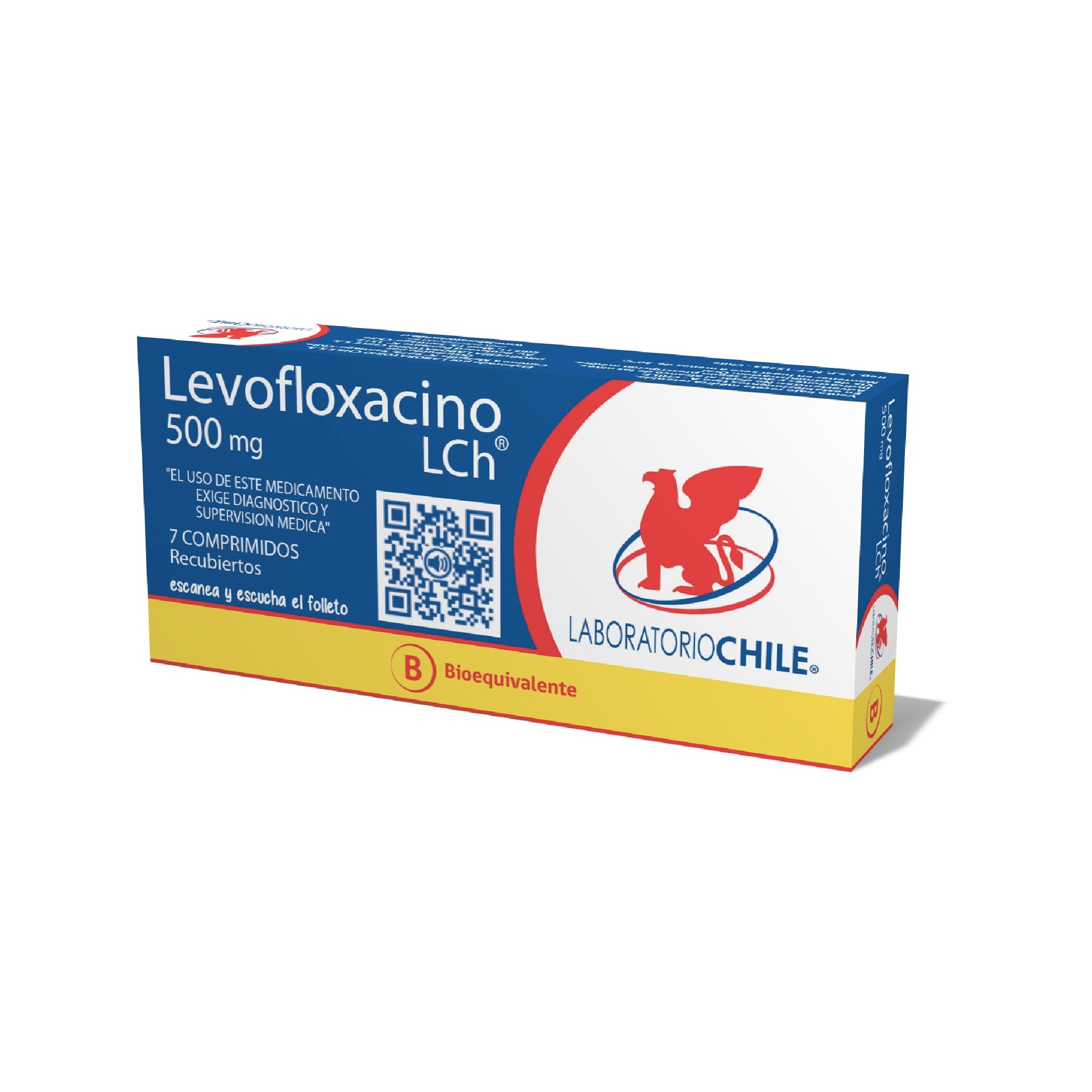 LEVOFLOXACINO 500mg Comp. x 7