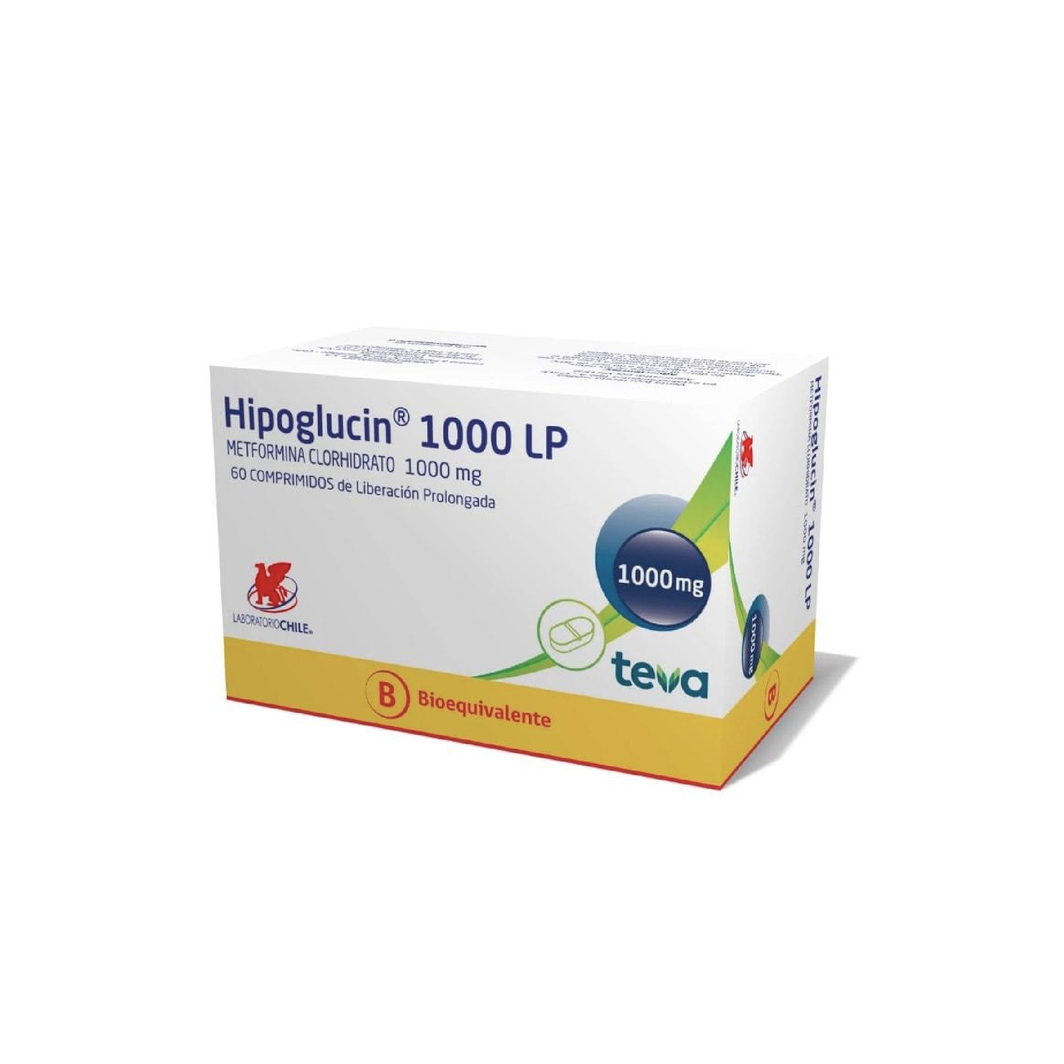 HIPOGLUCIN LP 1000mg Comp. x 60